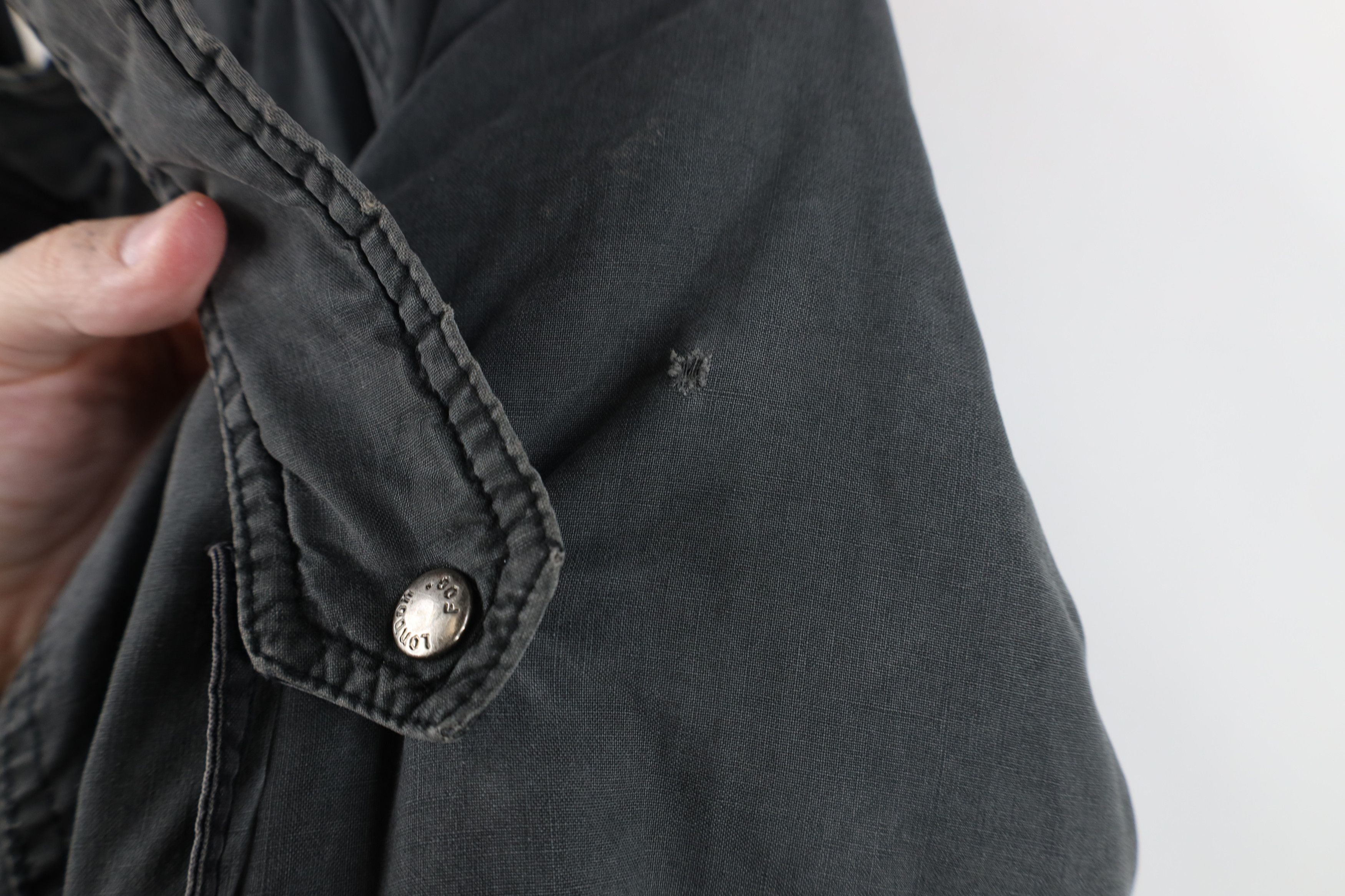Vintage Vintage 90s Streetwear Duck Down Puffer Military Jacket Size US L / EU 52-54 / 3 - 7 Thumbnail
