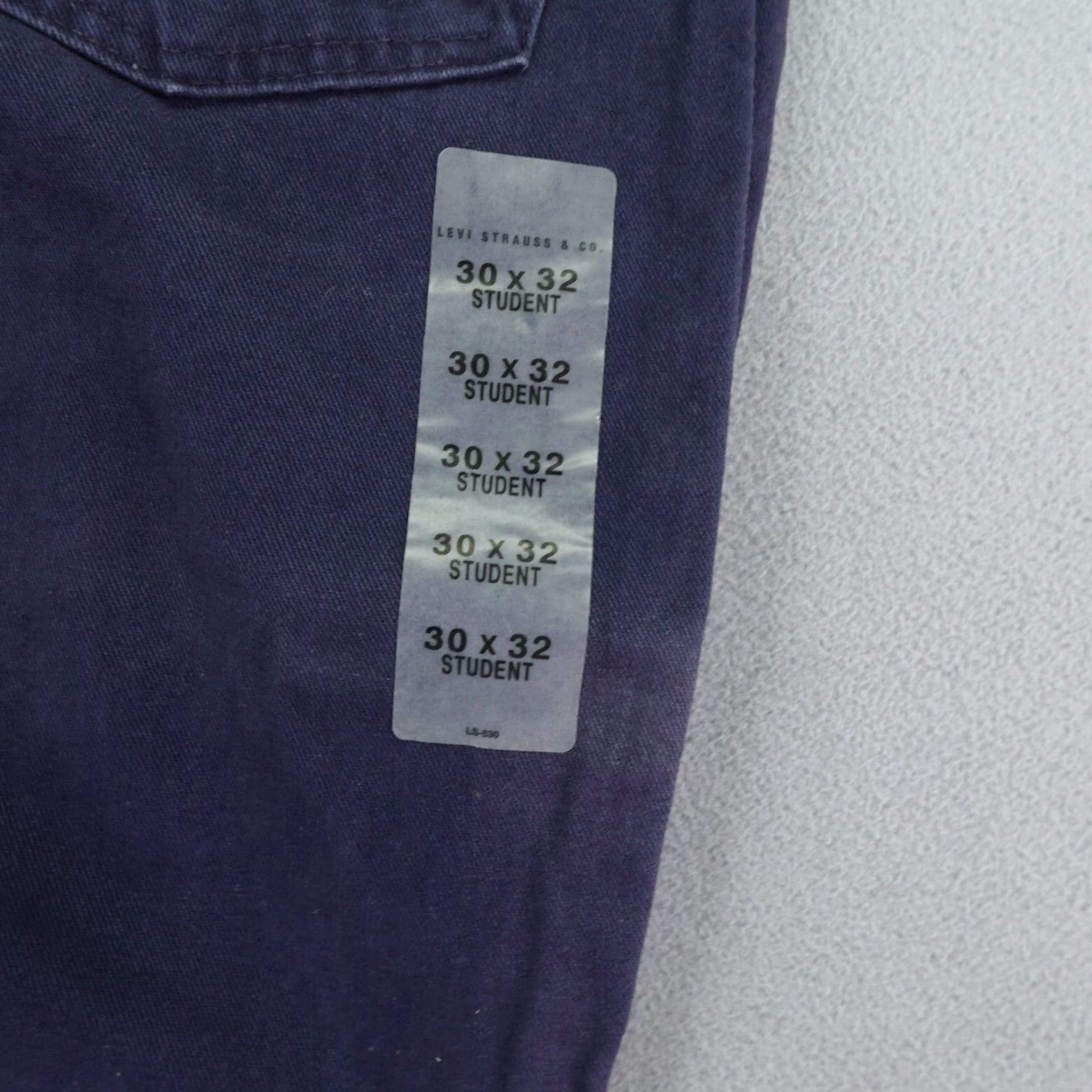 Levi's VINTAGE Levi's Jeans Men 550 Straight Relaxed Fit 30x32 Blue Denim Deadstock Y2K Men Size US 29 - 3 Thumbnail