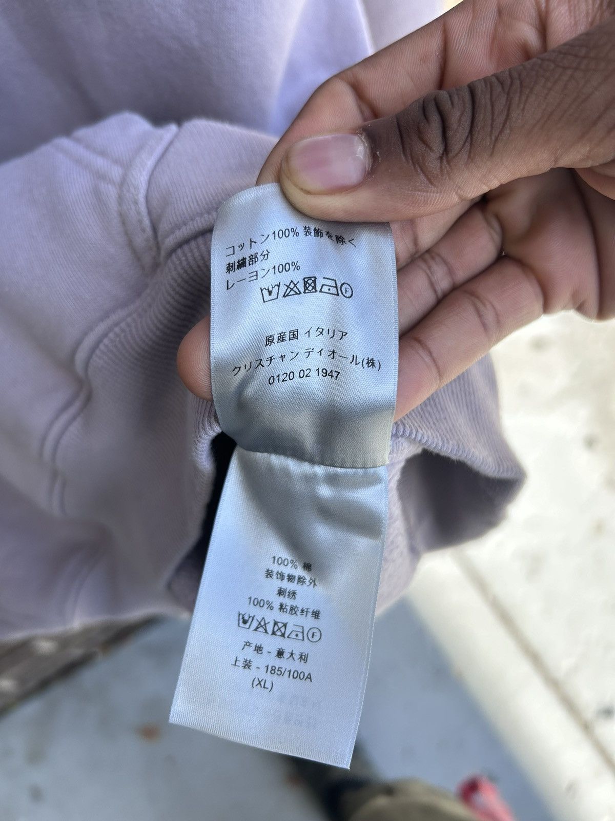 Dior Dior CD Hoodie lavender Size US XL / EU 56 / 4 - 5 Thumbnail