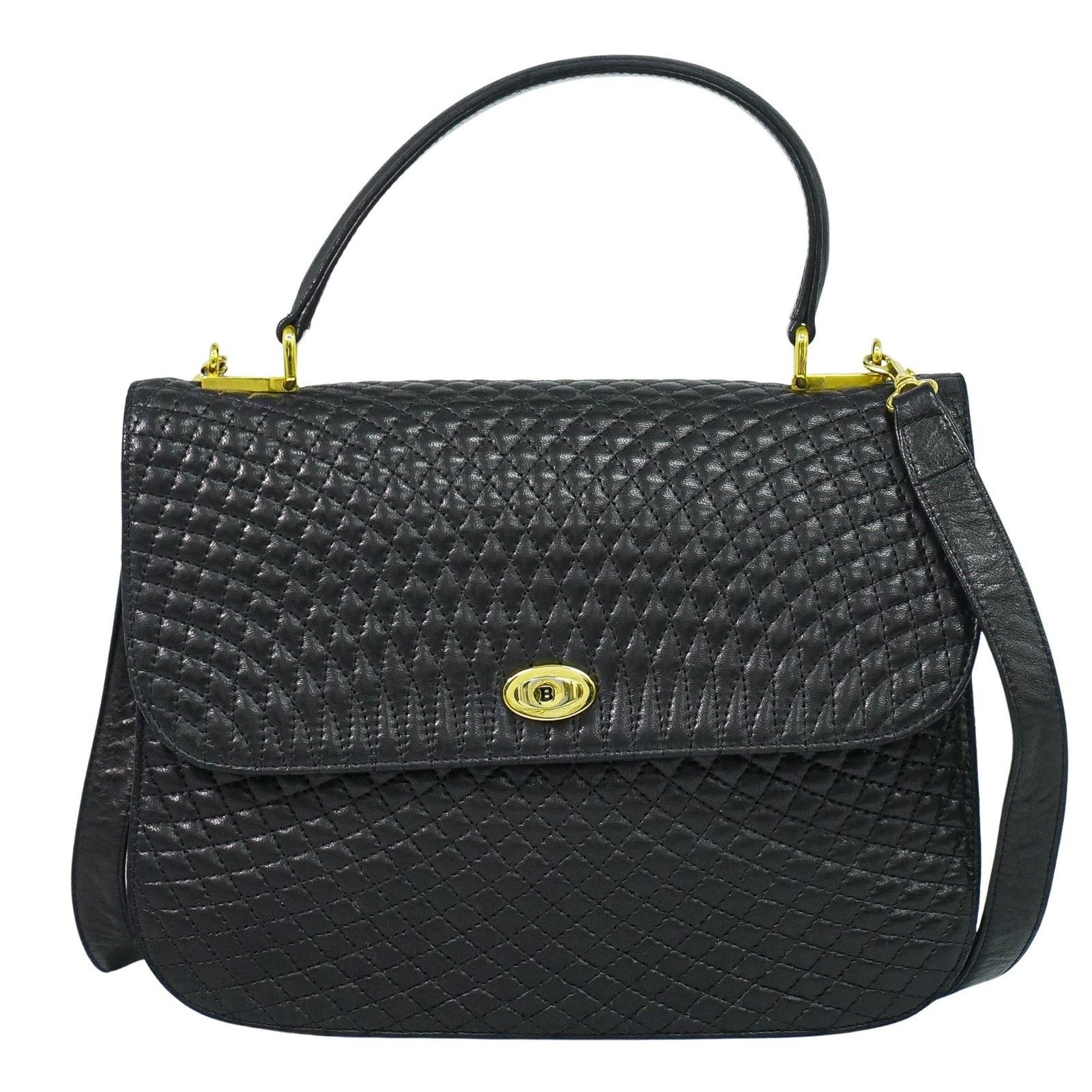 Bally Bally Vintage Quilted Leather Size ONE SIZE - 1 Thumbnail