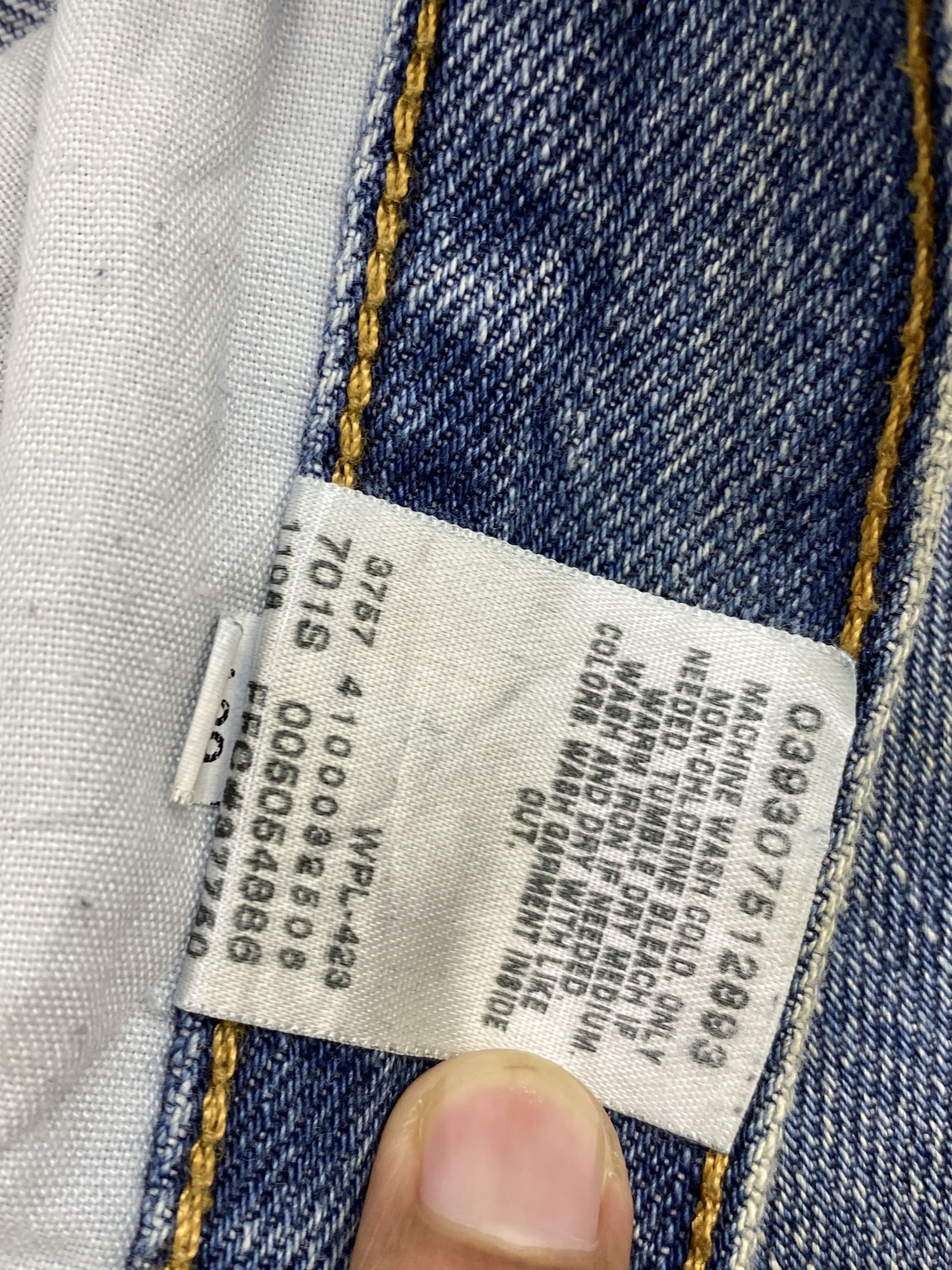 Levi's × Vintage Blue Denim Vintage Levi's 505 Jeans Size US 37 - 12 Thumbnail