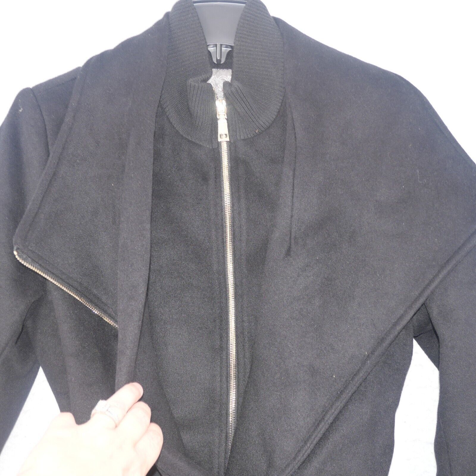 Vince Camuto NEW Vince Camuto Women's Belted Wool Blend Midi Trench Coat Size L / US 10 / IT 46 - 5 Thumbnail