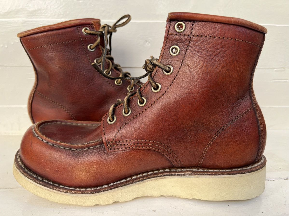 Japanese Brand Alternative Country DAY WALKER Brown leather Men’s Boots Size US 8 / EU 41 - 9 Thumbnail