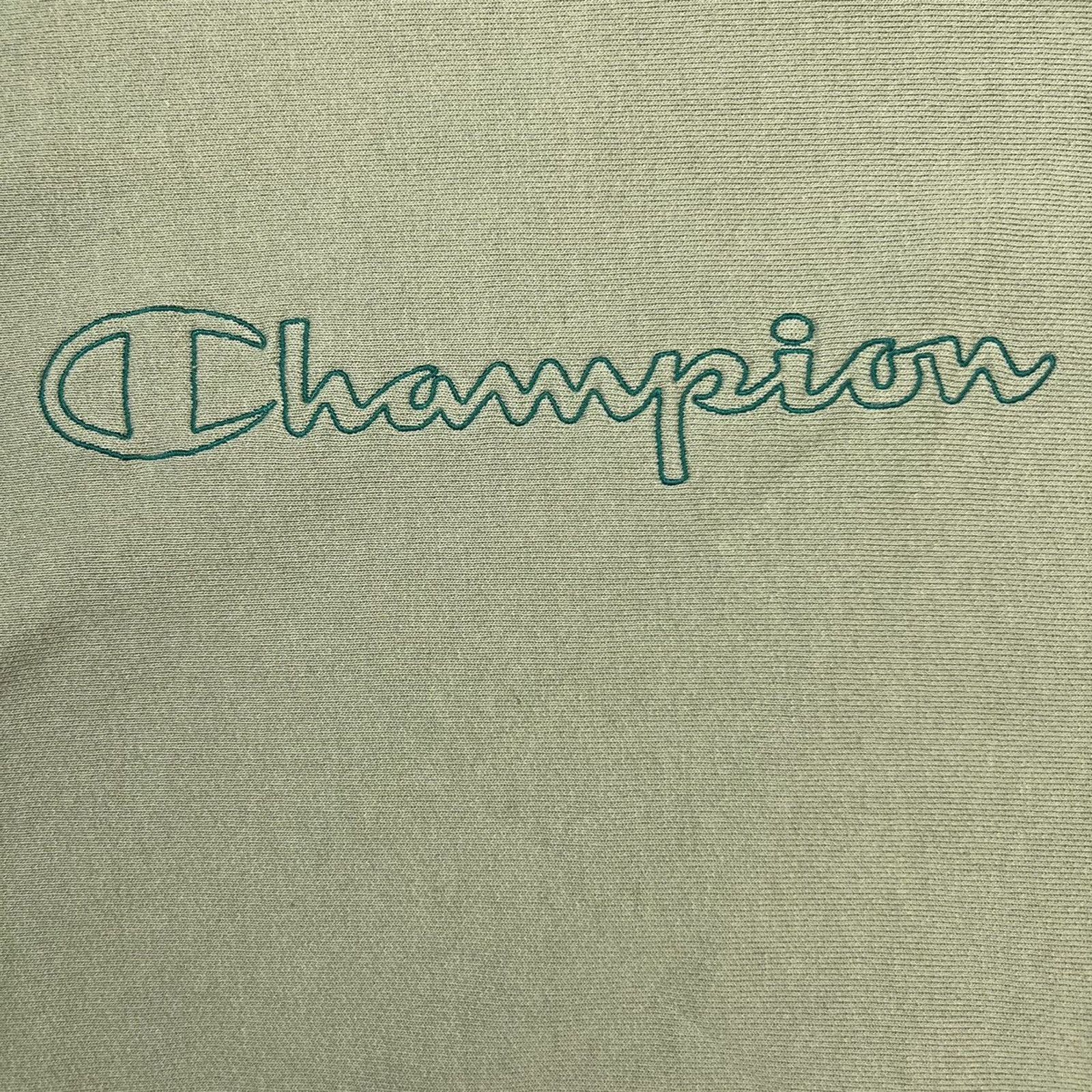 Champion × Vintage Champion Sweatshirt Reverse Weave Script Spell Out Pullover Size US L / EU 52-54 / 3 - 2 Thumbnail
