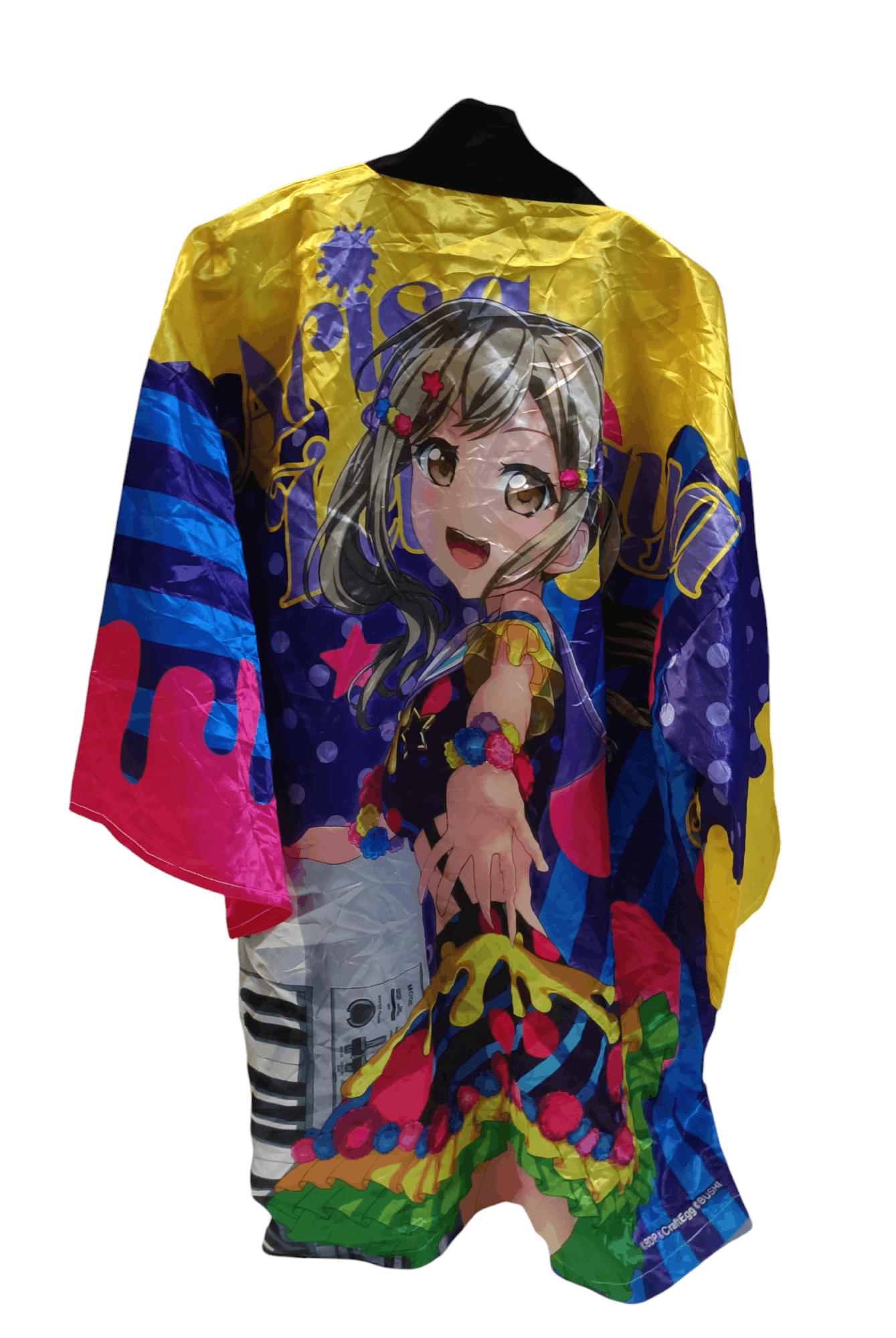 Anime × Band Tees × Japanese Brand Poppin' Party x Ichigaya Arisa Japan Band Full print kimono Size ONE SIZE - 1 Thumbnail