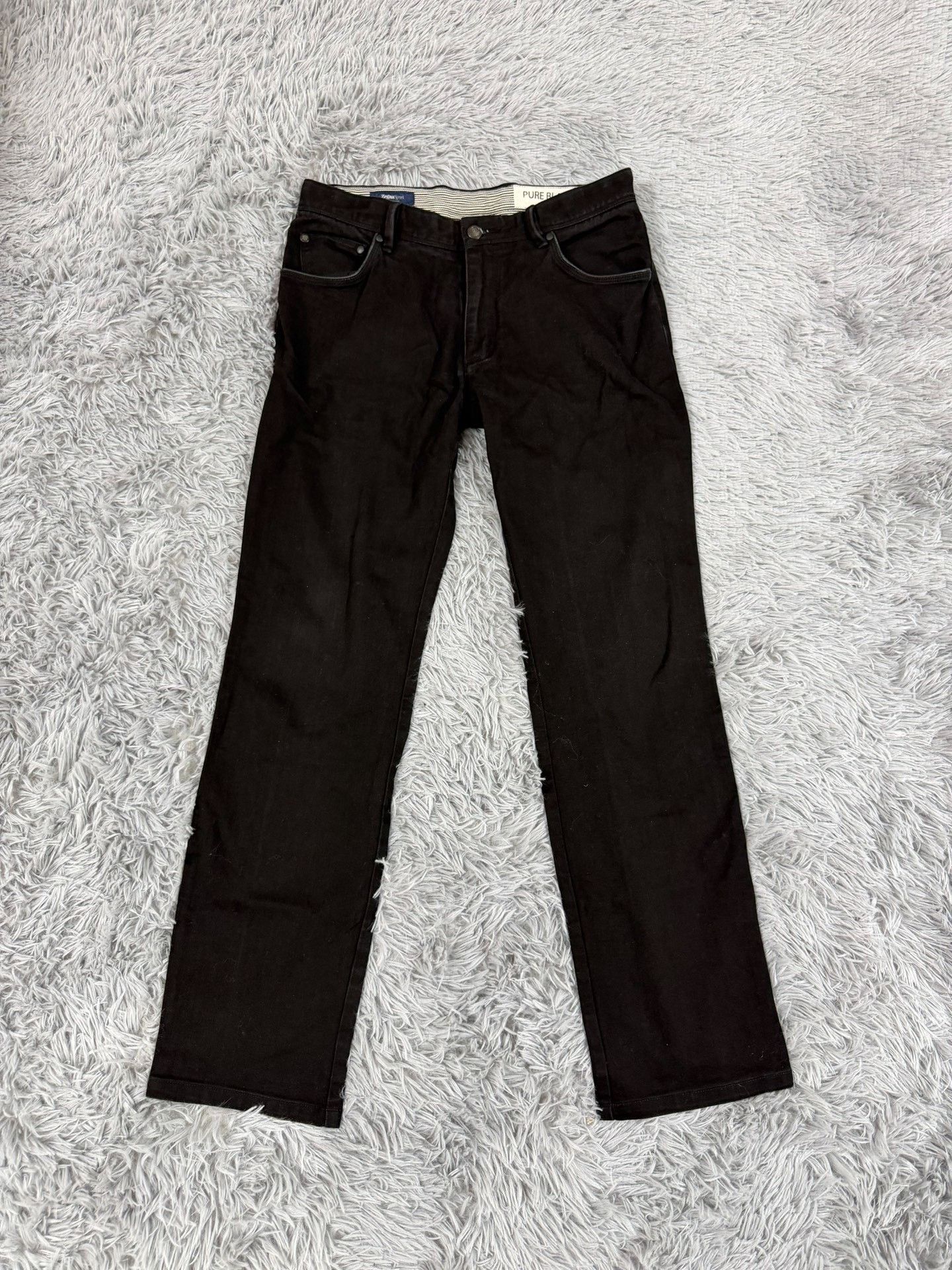 Ermenegildo Zegna Ermenegildo Zegna Denim Black Denim Jeans 34 Men Size US 34 / EU 50 - 1 Thumbnail