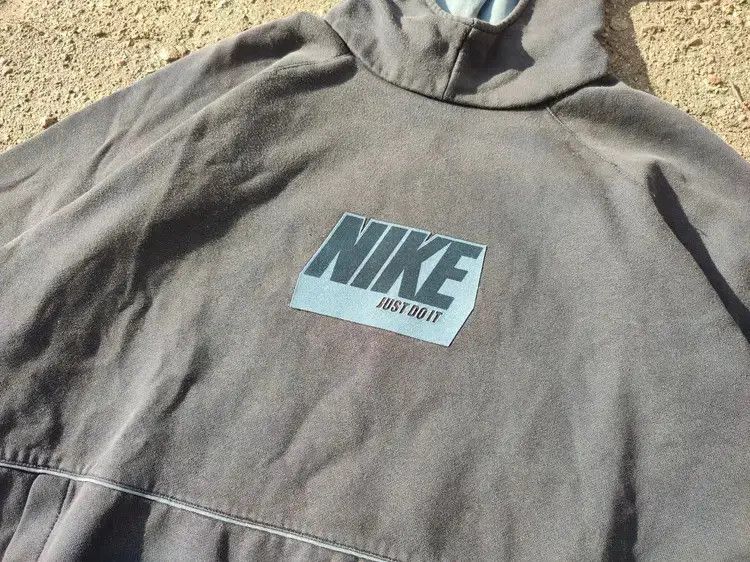 Nike × Vintage Nike Y2k Swoosh Logo vintage hoodie Size US M / EU 48-50 / 2 - 4 Thumbnail