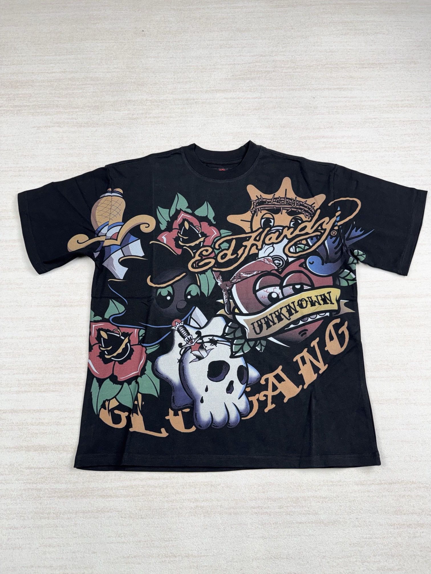 Glo Gang × Huf Huf x Glo Gang Chief keef Tee Black Size M | Grailed