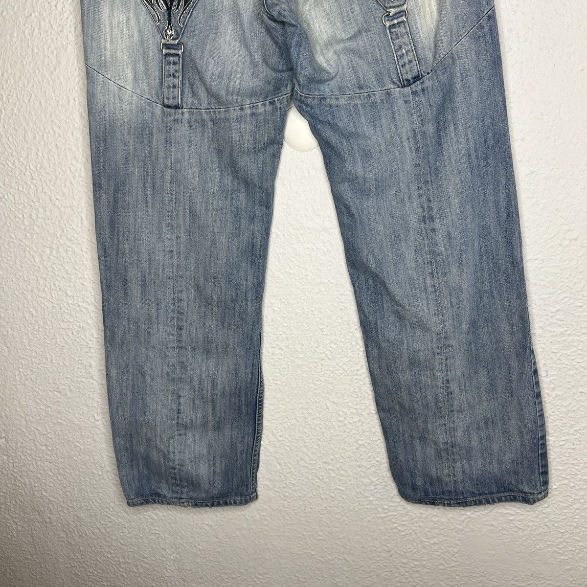 Dolce & Gabbana Vintage Dolce & Gabbana DG Denim Jeans Pants Distressed Logo Size US 32 / EU 48 - 4 Thumbnail