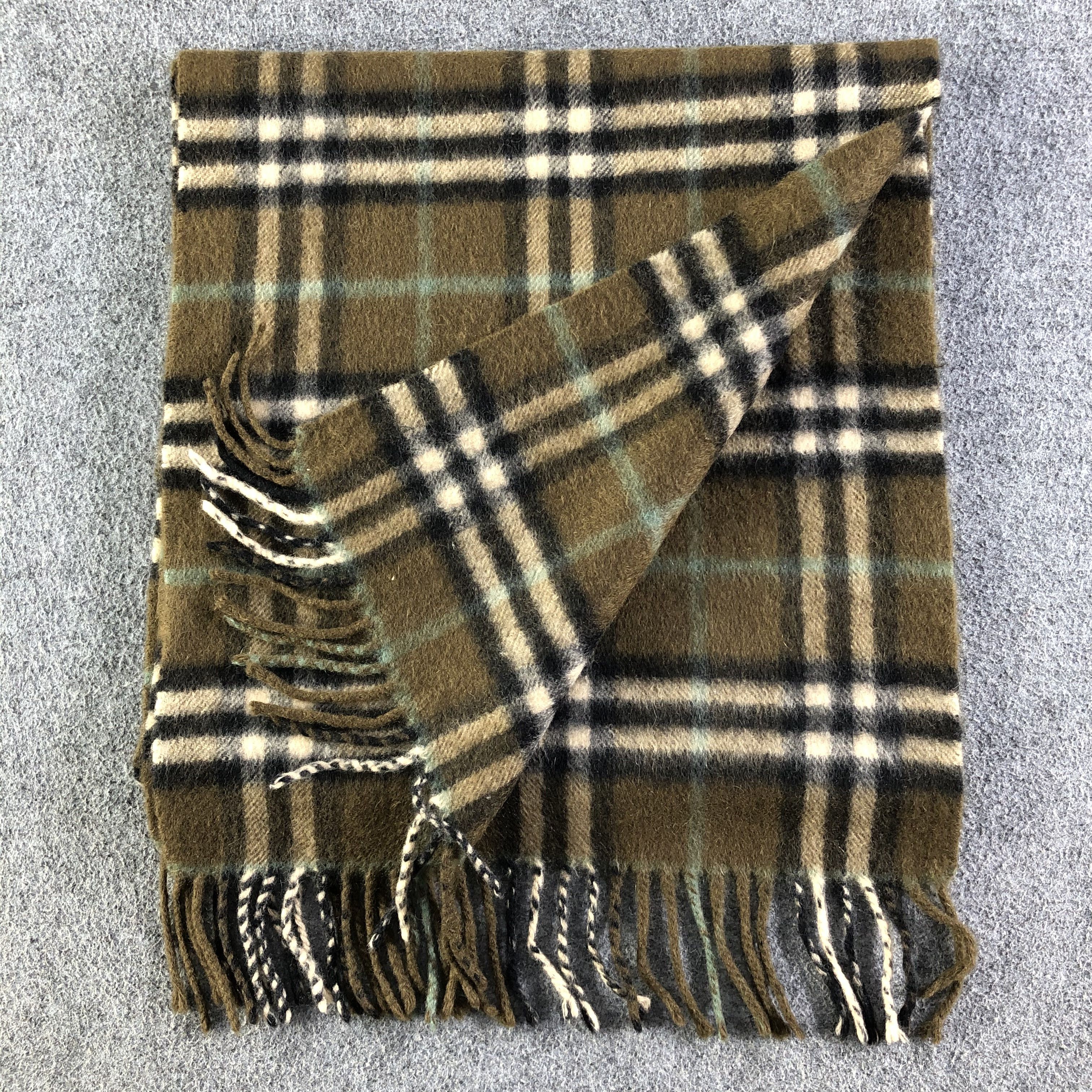 Burberry Burberry Cashmere Scarf / Muffler / Neckwear Size ONE SIZE - 5 Thumbnail