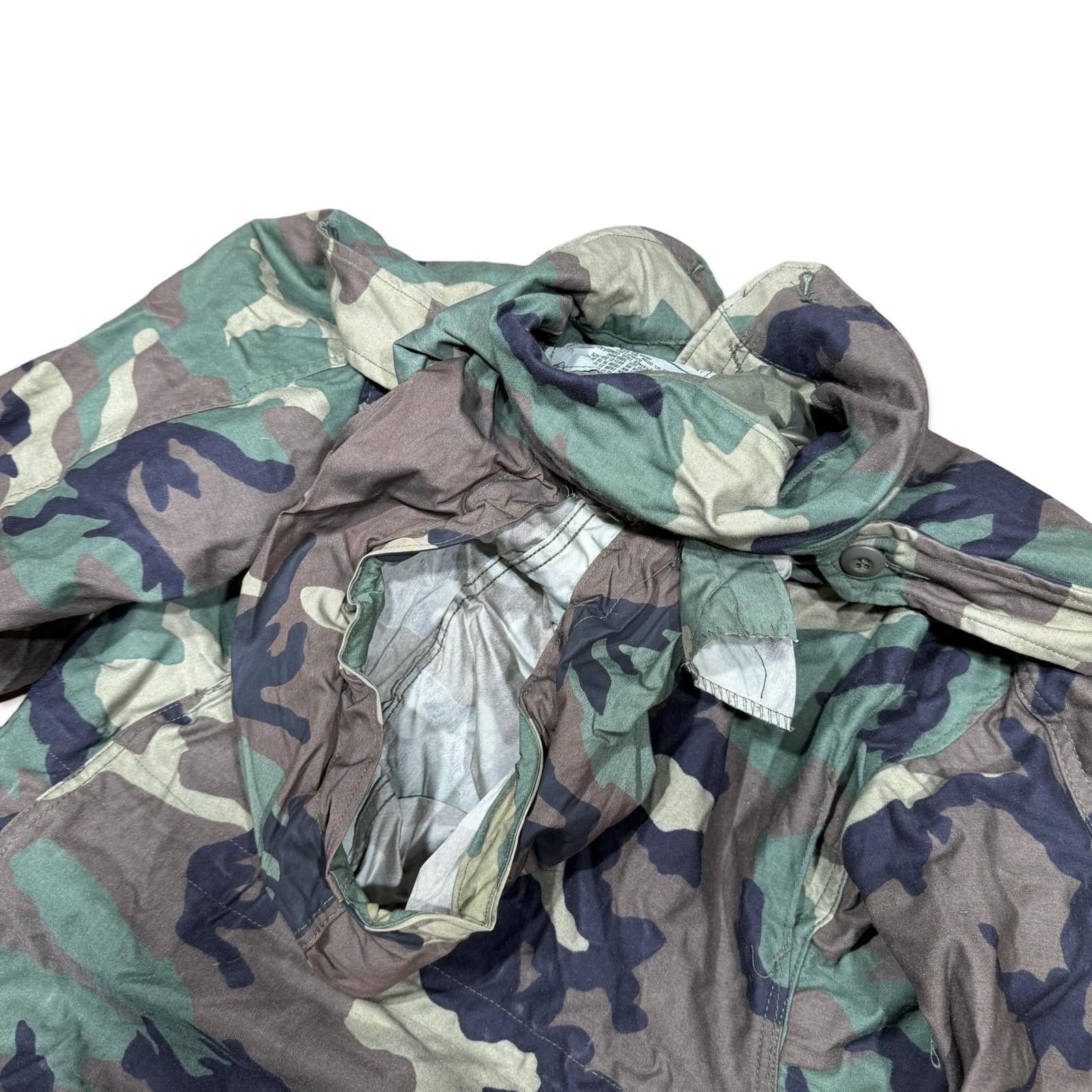Designer Military Issue Camouflage Tactical Hooded Jacket Size S / US 4 / IT 40 - 7 Thumbnail