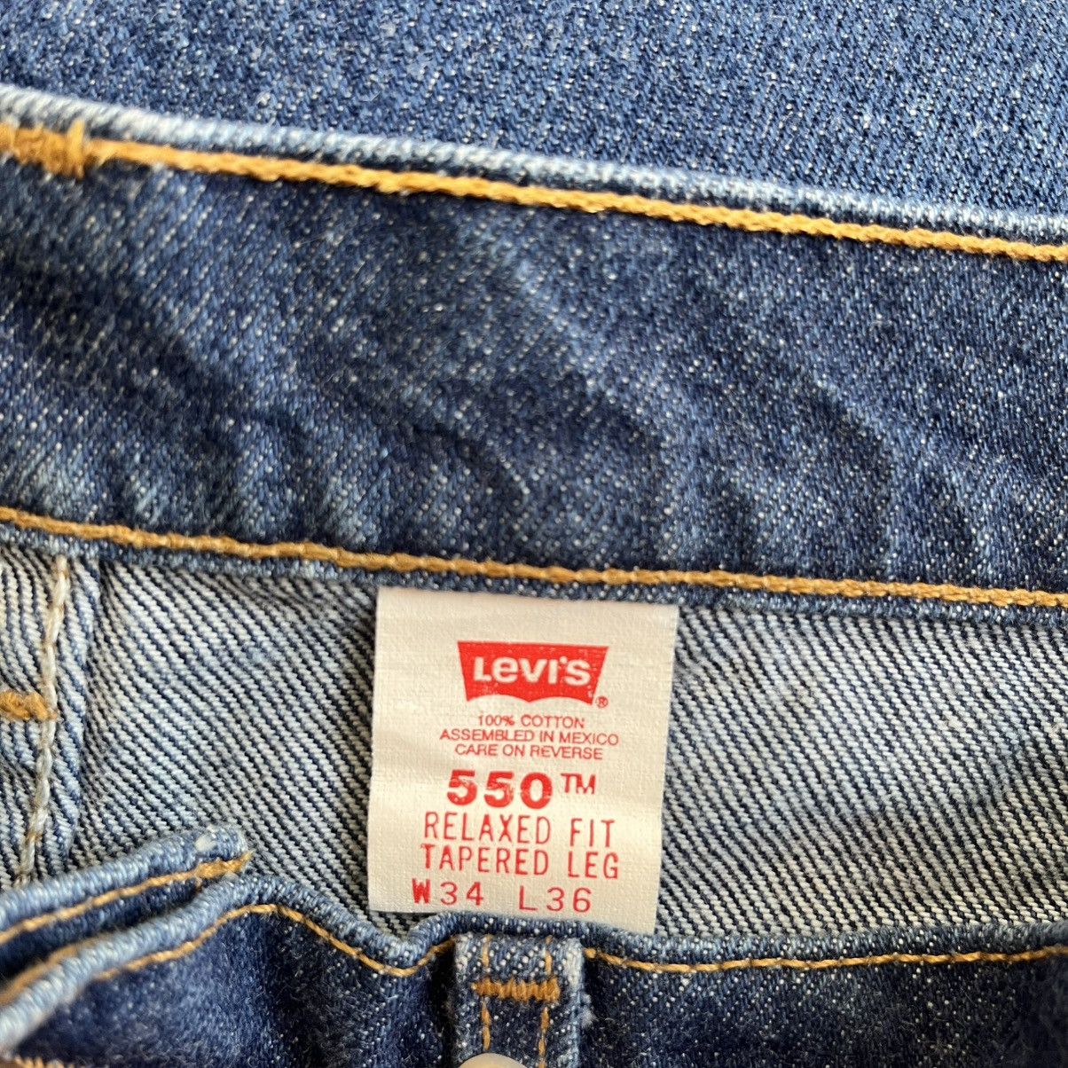 Levi's VTG Levi’s Orange Tab 550 Relaxed Fit Tapered Leg Jeans 34 Size US 34 / EU 50 - 7 Thumbnail