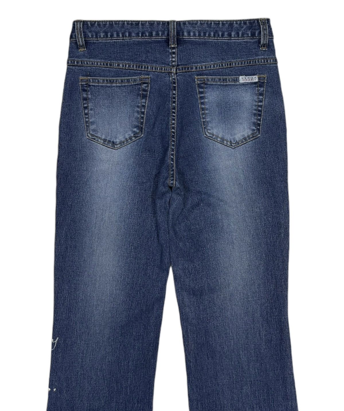 Yohji Yamamoto Vintage Flared Bootcut Jeans Yohji Yamamoto Style Size 27" / US 4 / IT 40 - 6 Thumbnail