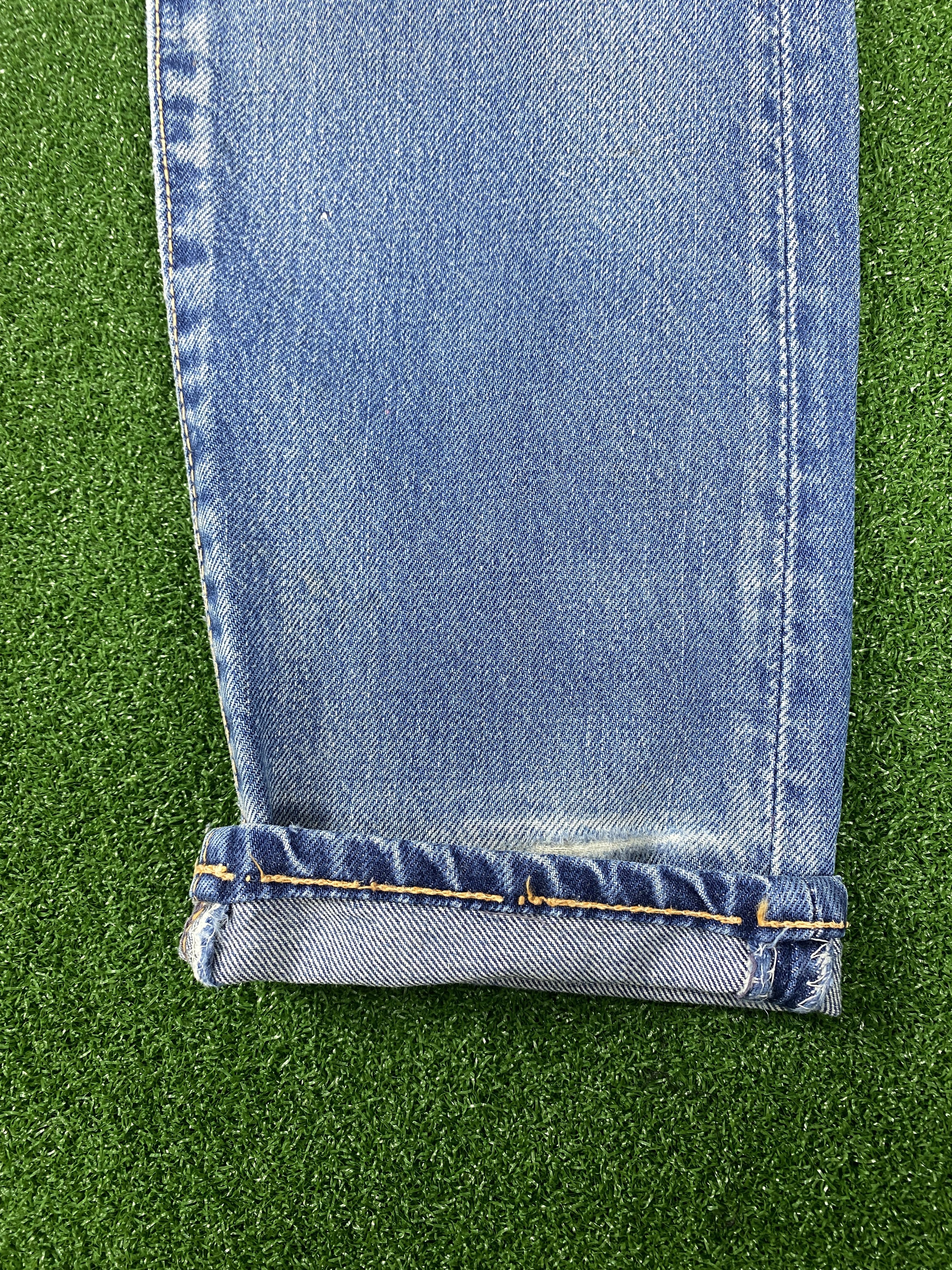 Vintage Vintage Wrangler Faded Blue Jeans CP0074 Size US 28 / EU 44 - 6 Thumbnail