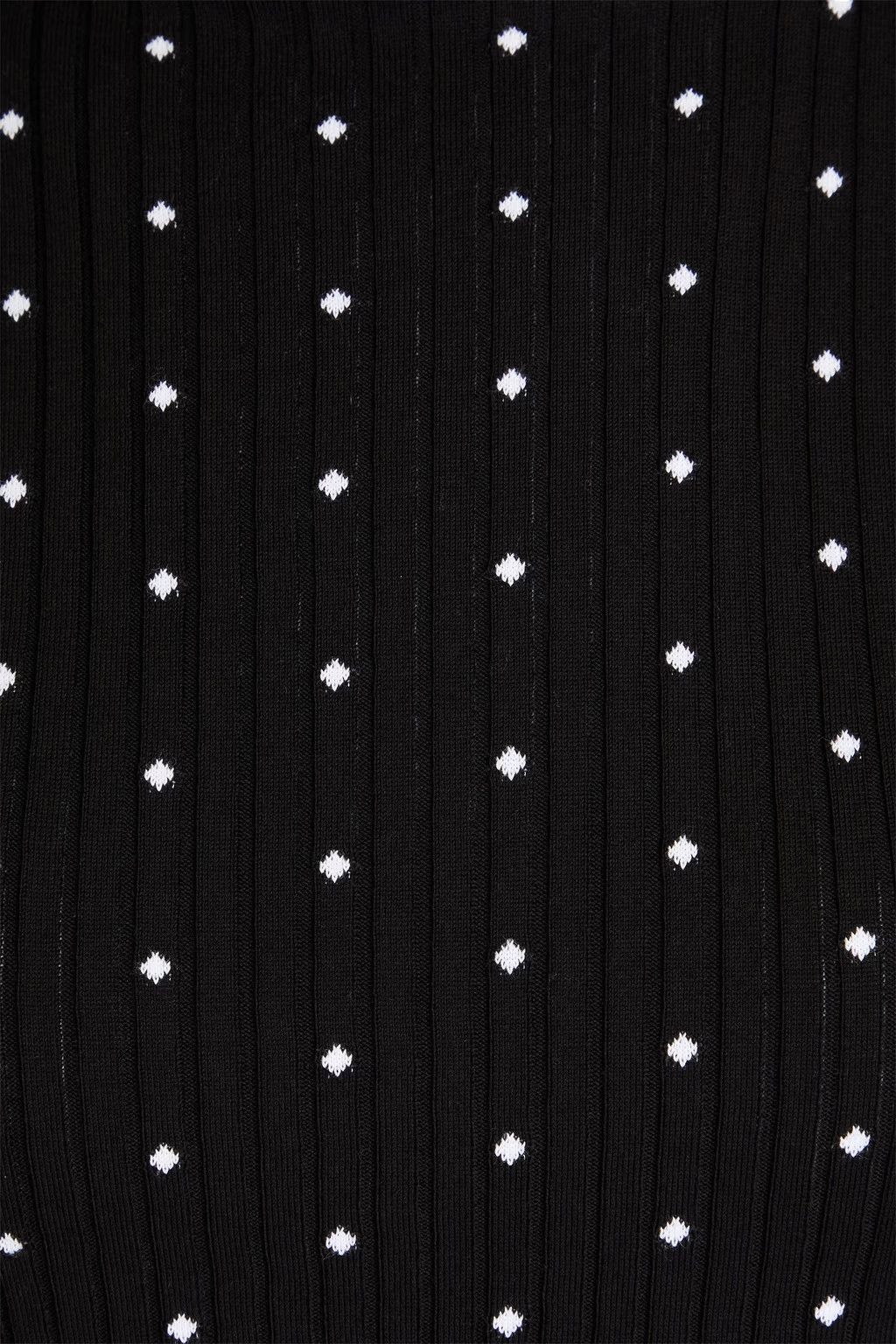 Marni o1y1125 Turtleneck Sweater in Black/White Size XS / US 0-2 / IT 36-38 - 4 Thumbnail