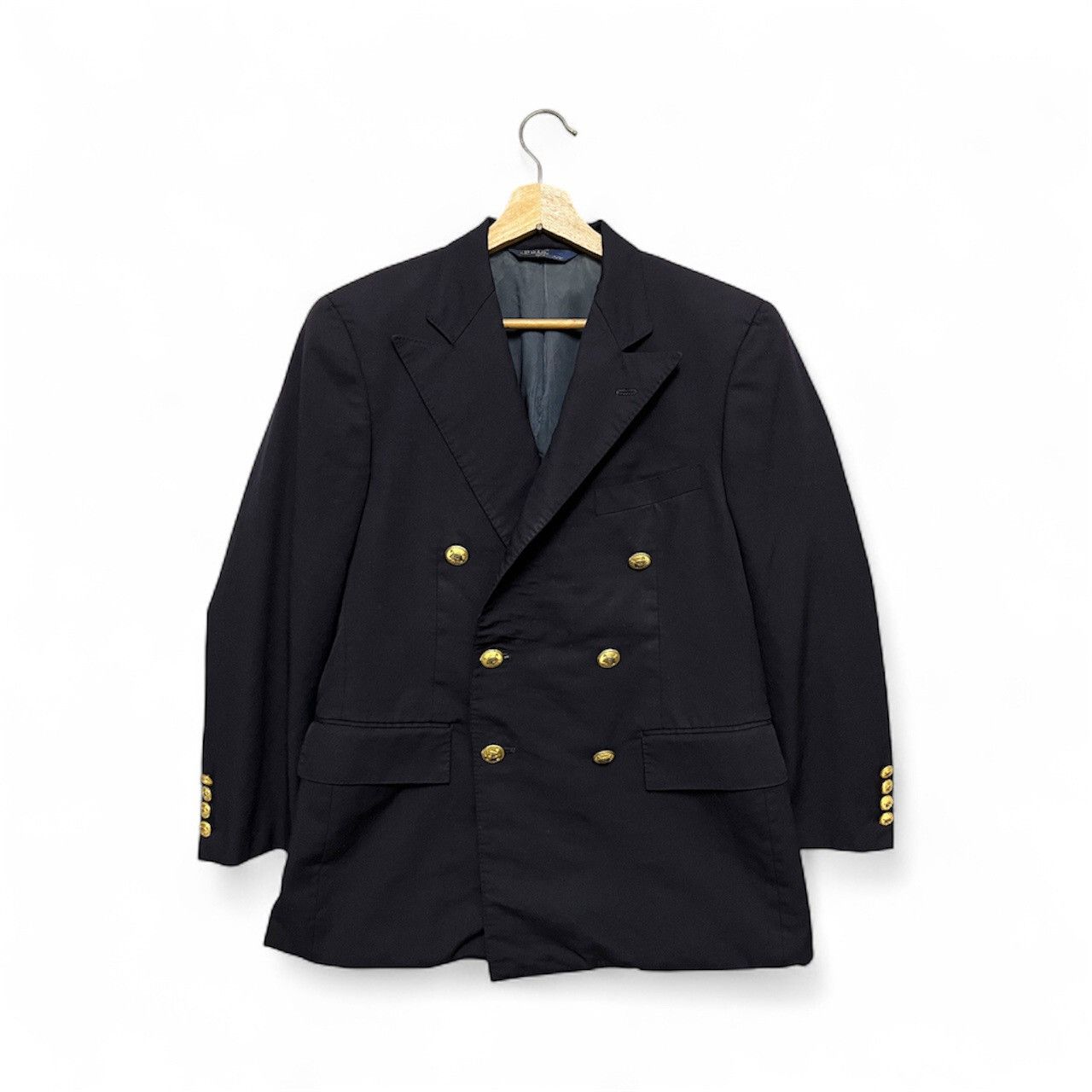 Polo Ralph Lauren 349. Polo Ralph Lauren Gold Button Size 36S - 1 Thumbnail