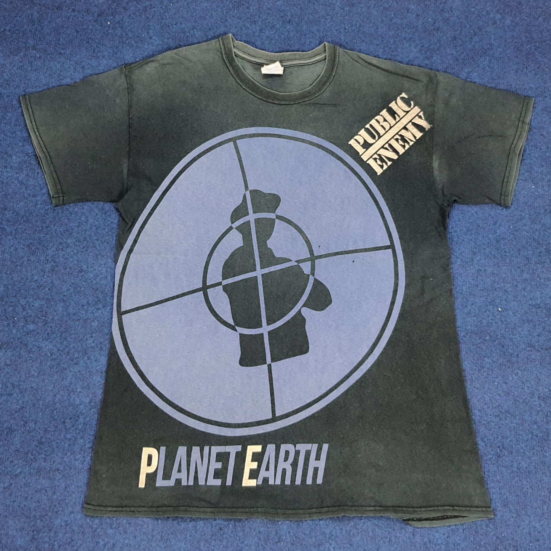 Public Enemy × Rap Tees × Vintage Vintage Public Enemy Planet Earth 2013 Tour Tshirt Size US L / EU 52-54 / 3 - 1 Thumbnail