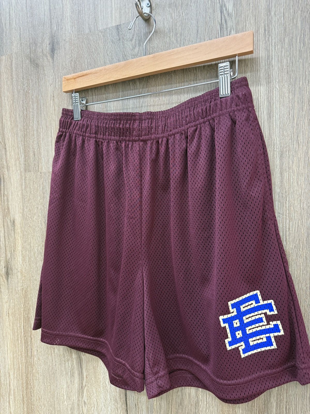 Eric Emanuel Eric Emmanuel Burgandy Shorts Size US 34 / EU 50 - 3 Thumbnail