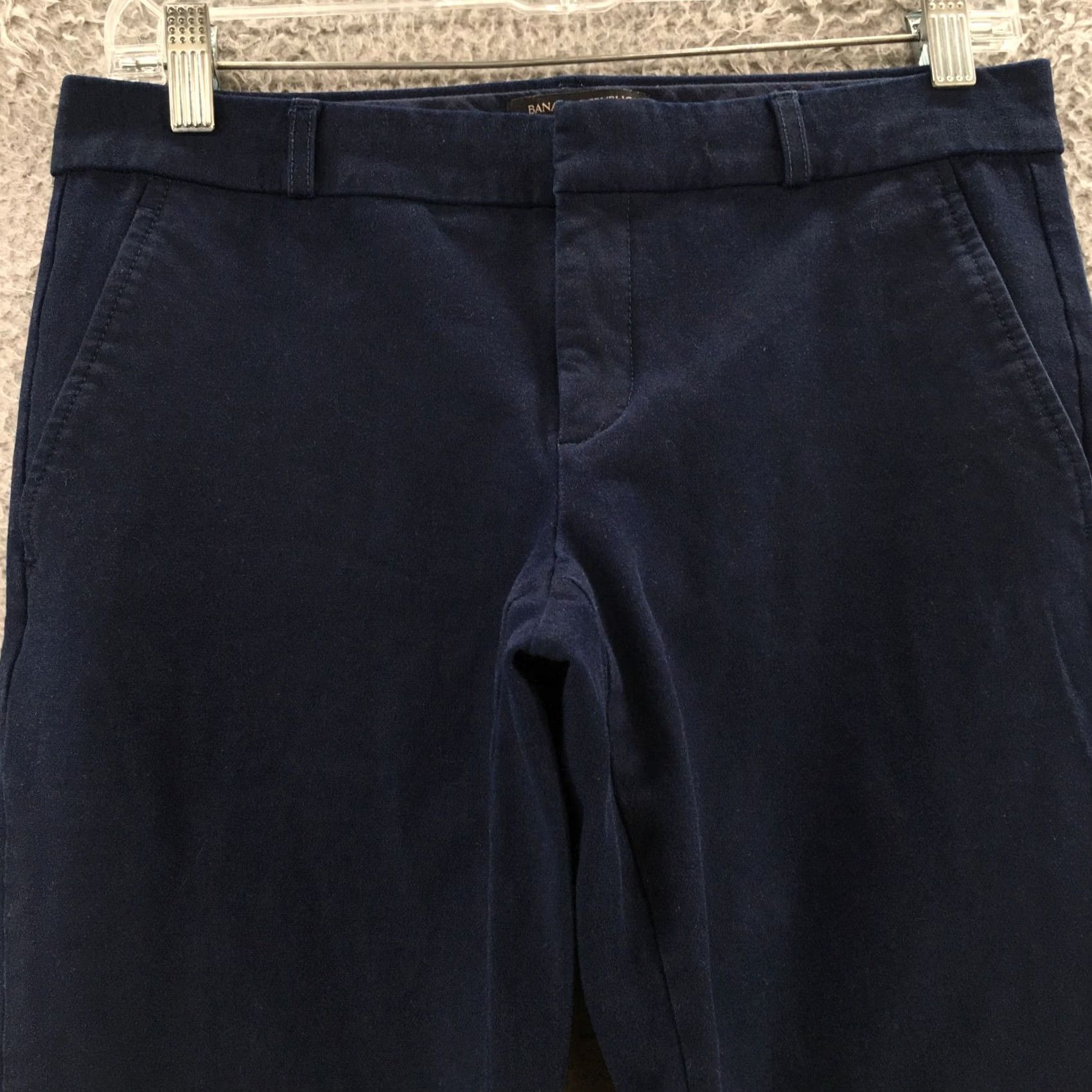 Banana Republic Banana Republic Ryan Capri Pants Womens 4S Blue Mid Rise Casual Capri Pants Kid? Size 27" / US 4 / IT 40 - 2 Thumbnail