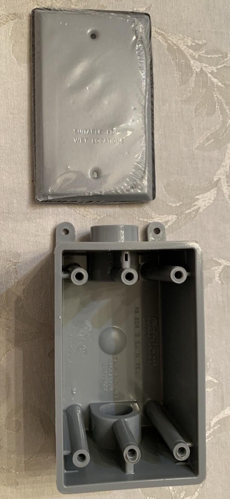 Billionaire Boys Club BELL Outdoor Gray Single Gang Box and Cover Size ONE SIZE - 3 Thumbnail