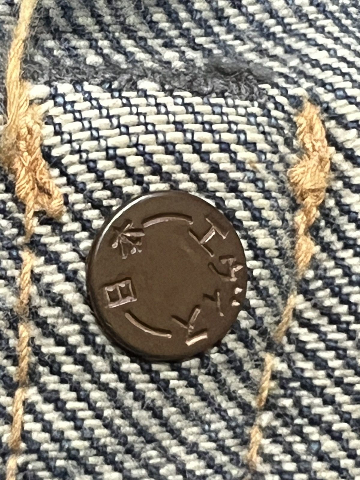 Evisu VTG JAPANESE Men's EVISU NO:2 SELVEDGE Size US 31 - 13 Thumbnail