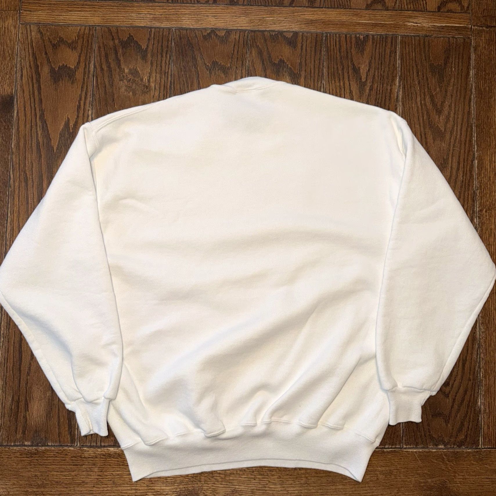 Jerzees VINTAGE Republican Party Elephant Logo Sweatshirt 90s Mens XL White Jerzees Pullover Size US XL / EU 56 / 4 - 5 Thumbnail