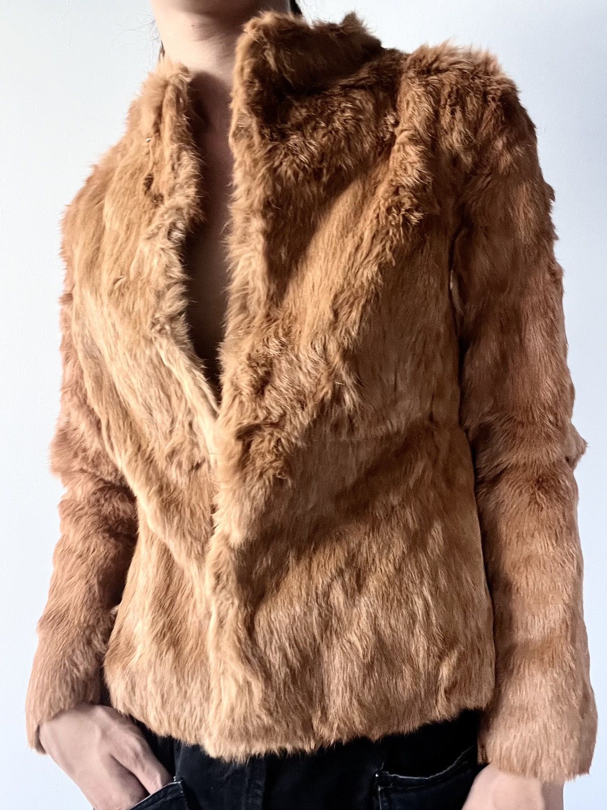 If Six Was Nine Japanese Brand Avant-Garde Real Fur Jacket Size US M / EU 48-50 / 2 - 8 Thumbnail