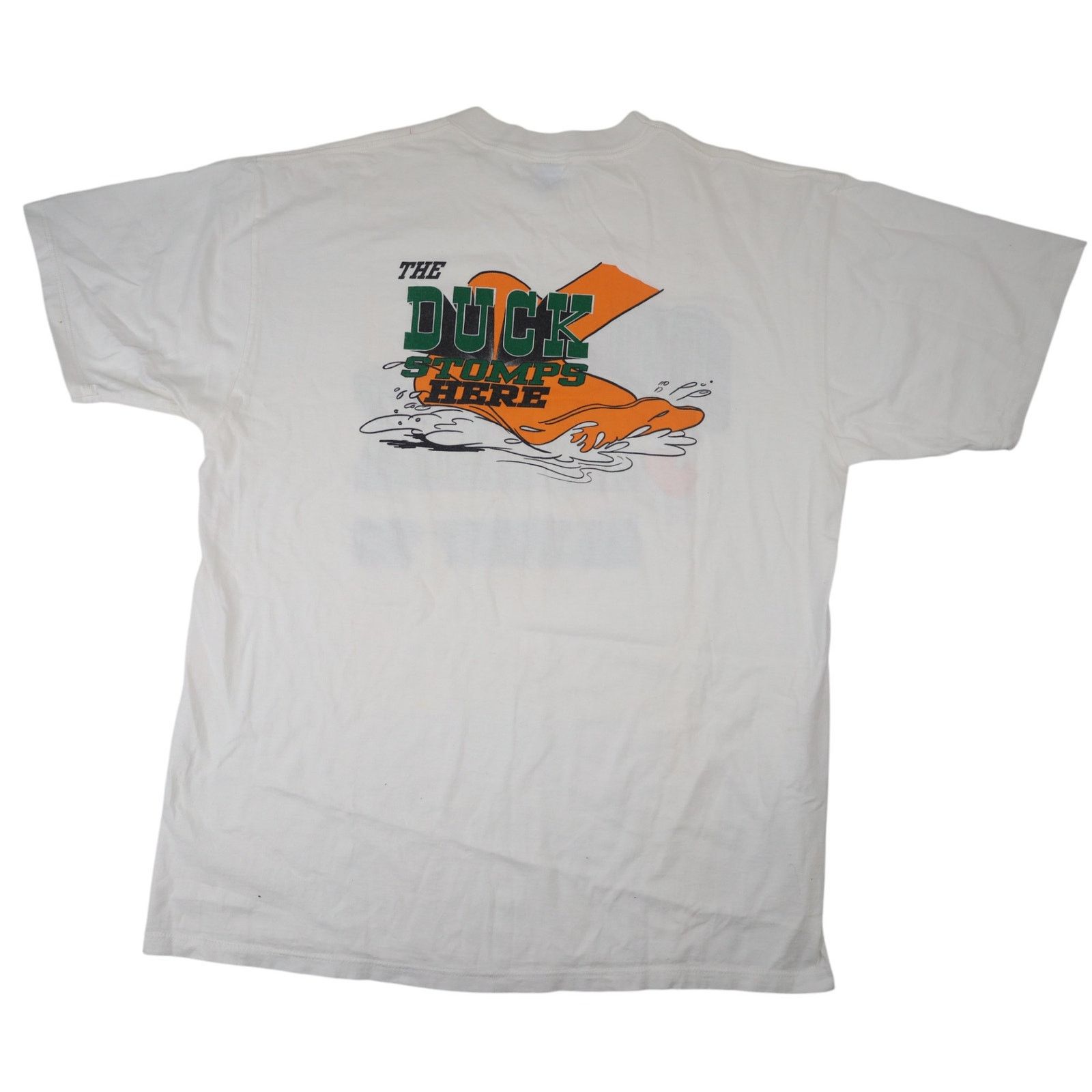 NCAA × Vintage VTG 1993 University Oregon Ducks Quack Attack Kickoff Shirt Size US XL / EU 56 / 4 - 8 Thumbnail