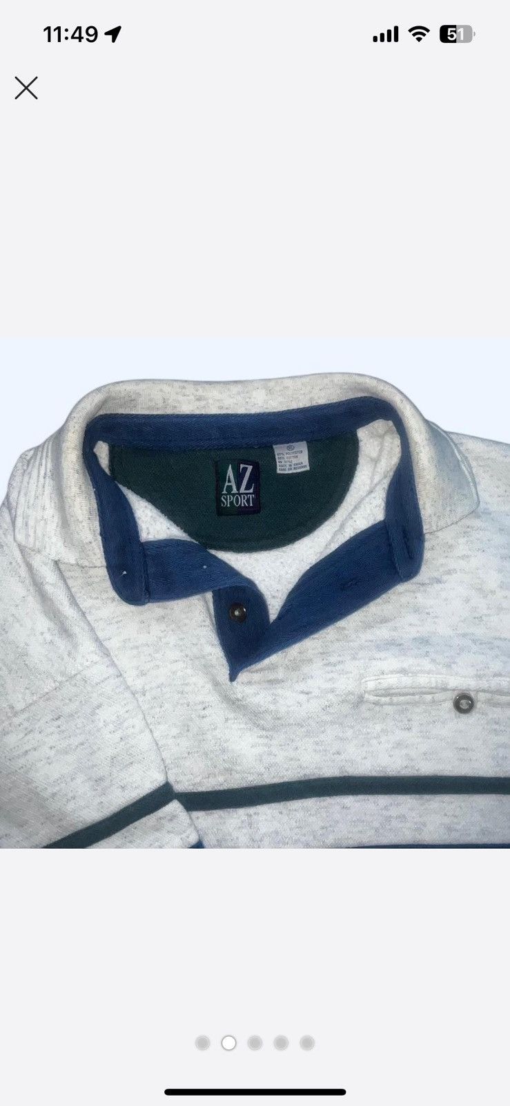 AZ by junhashimoto Vintage pull over Size US L / EU 52-54 / 3 - 3 Thumbnail