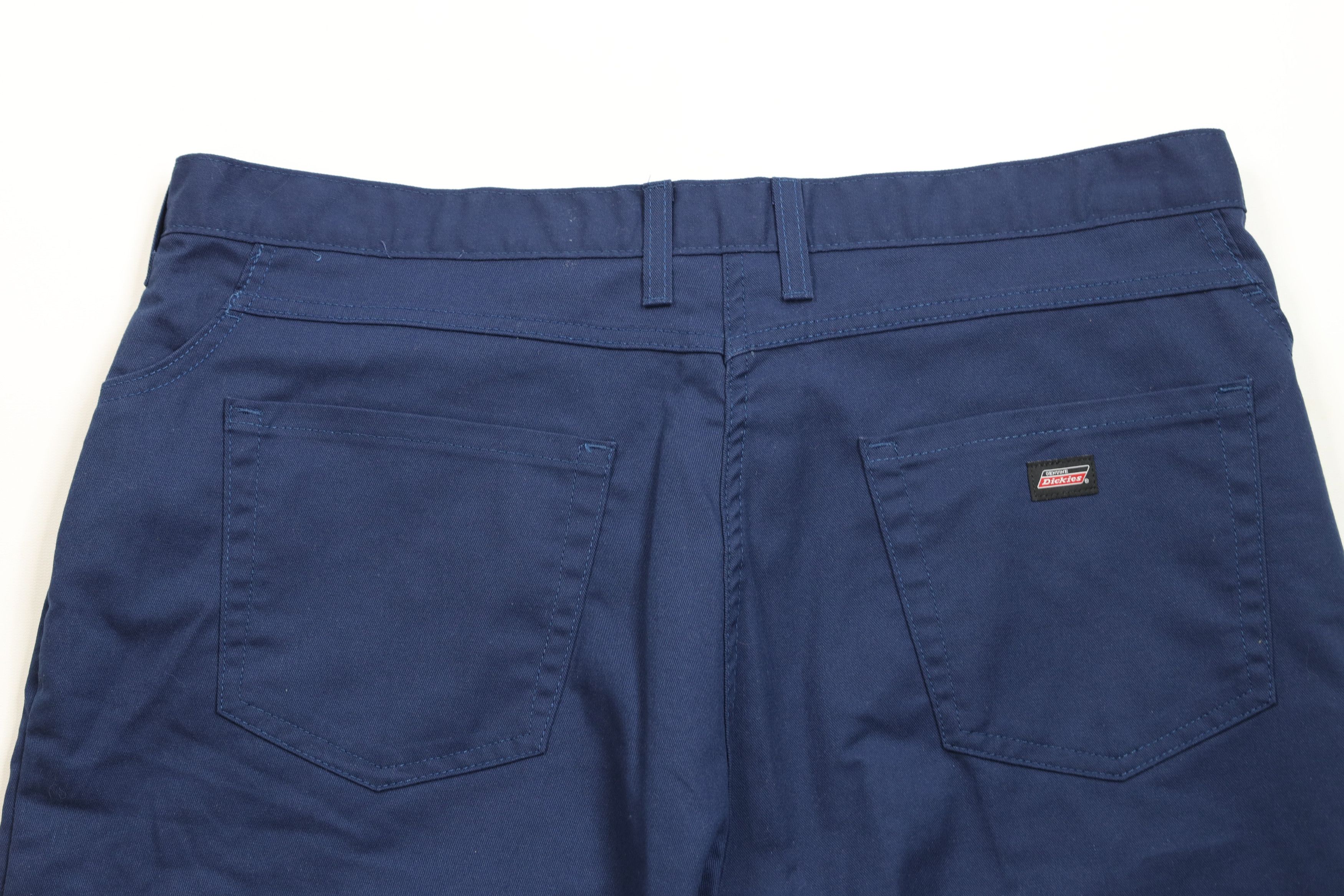 Dickies × Vintage Vintage Y2K Dickies Reinforced Workwear Shorts Navy Blue Size US 40 / EU 56 - 9 Thumbnail