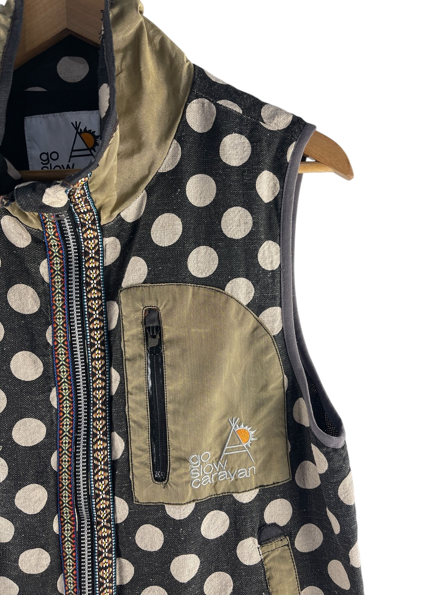 go slow caravan Go Slow Caravan Polkaldot Outdoors Vest Size US S / EU 44-46 / 1 - 8 Thumbnail