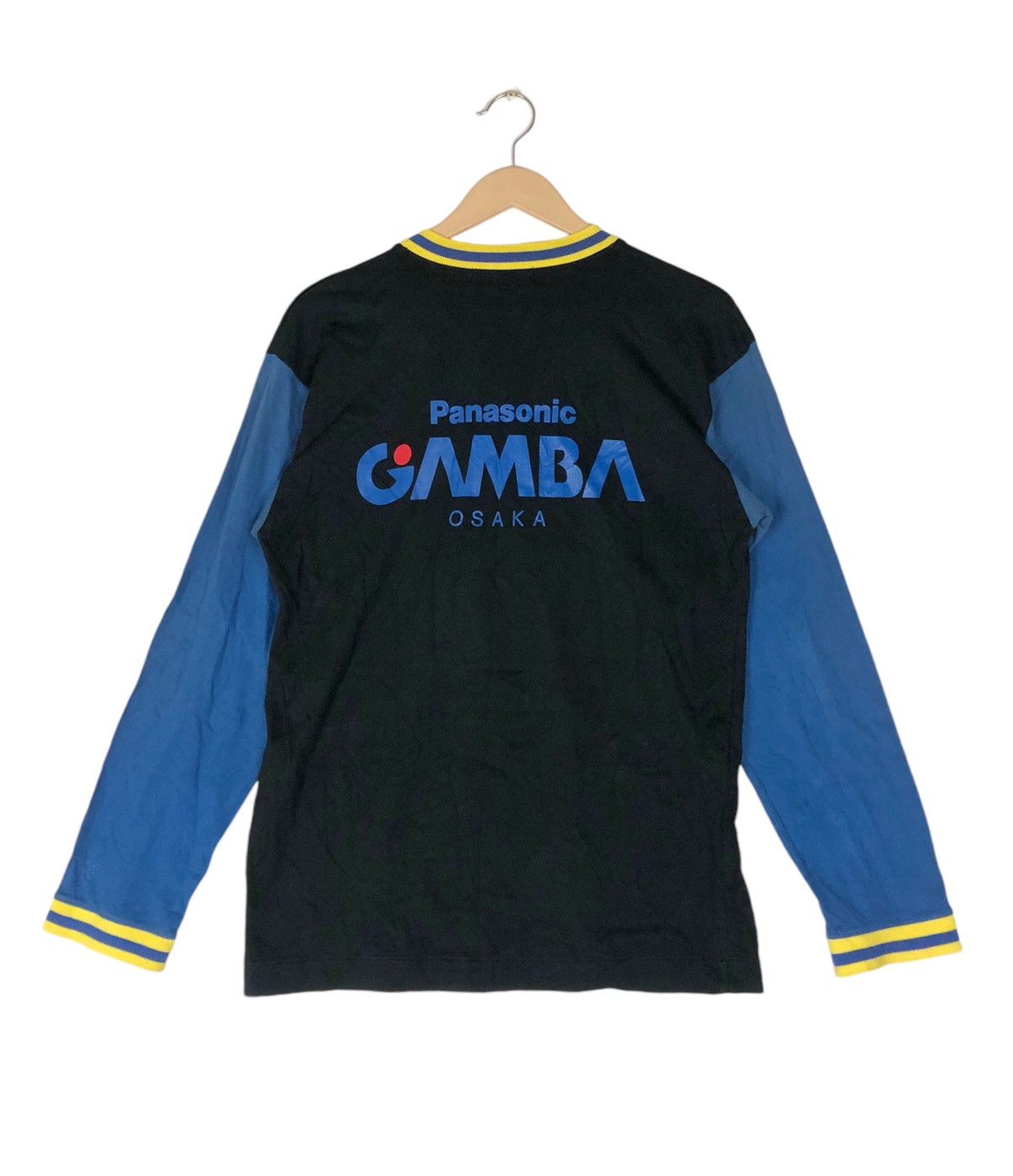 Japanese Brand × Vintage Vintage 1992 Gamba Osaka J1 League Longsleeve Official Shirt Size US M / EU 48-50 / 2 - 2 Thumbnail