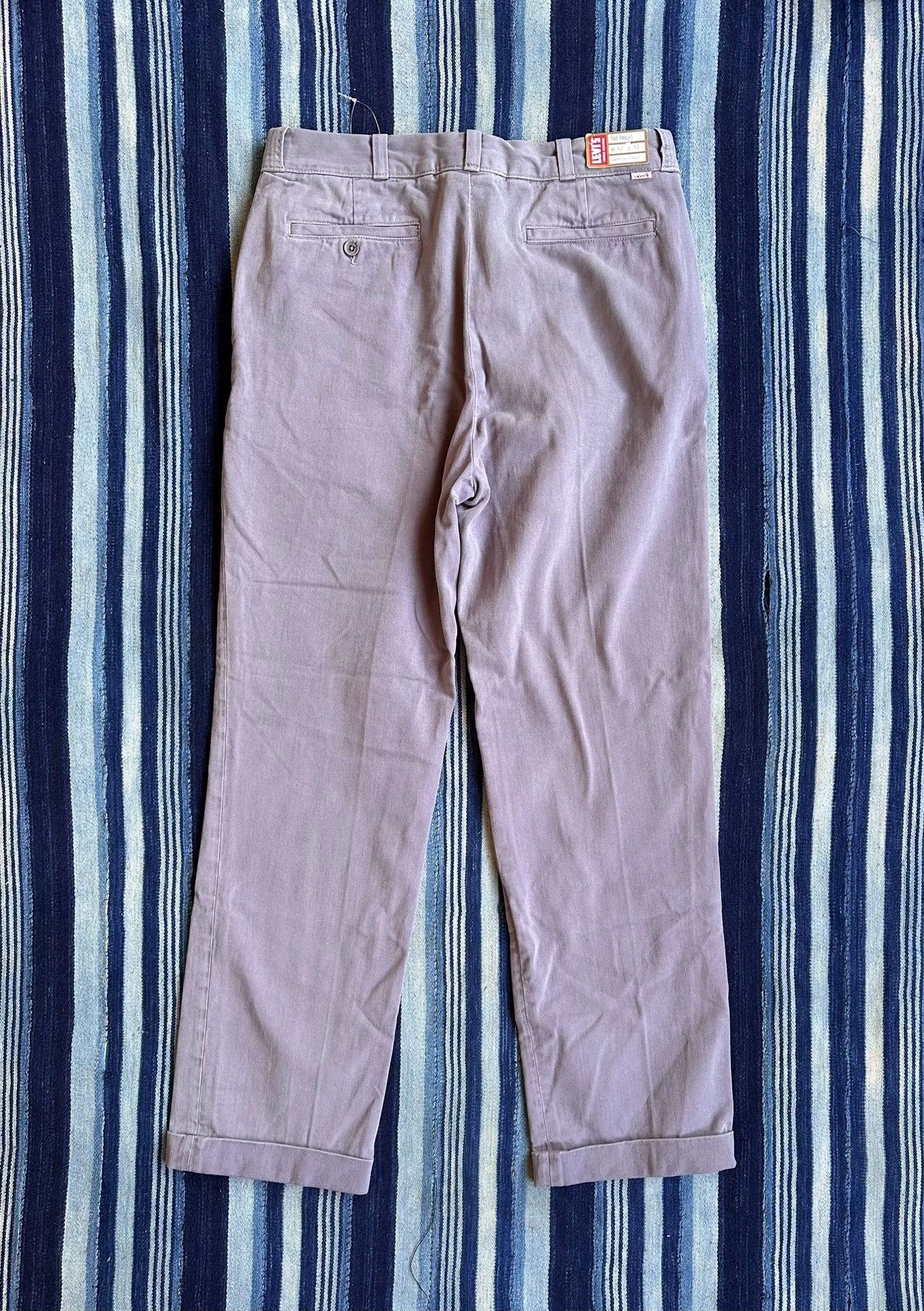 Levi's Levi’s LVC Heavy Washed Chino Work Pants W32L32 Size US 32 / EU 48 - 2 Thumbnail