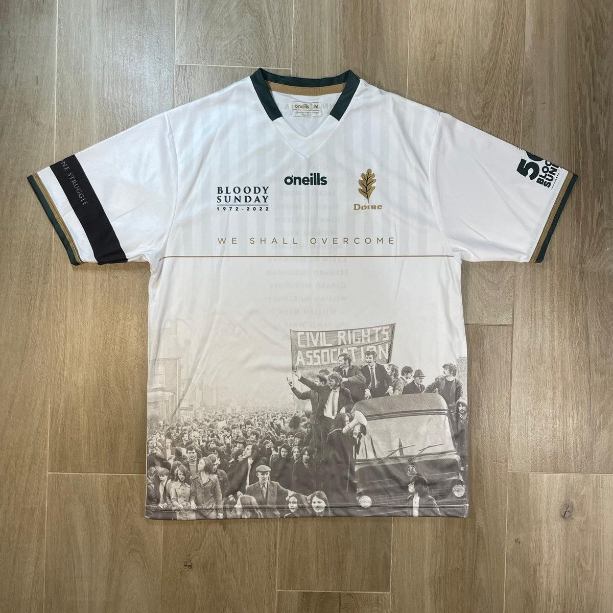 O'Neills Doire O'Neills White jersey shirt tee Bloody Sunday Patrick Size US M / EU 48-50 / 2 - 1 Thumbnail