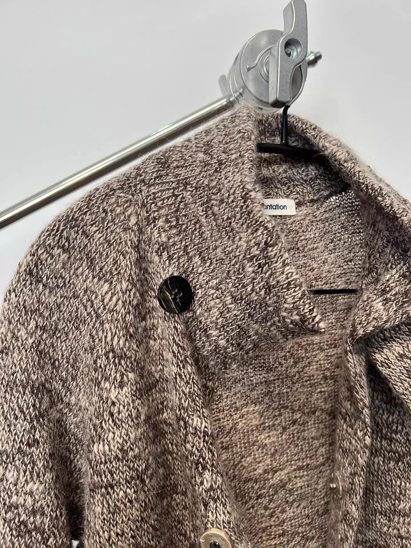 Issey Miyake Multi-Color Knit Heavy Coat Size M. Size US M / EU 48-50 / 2 - 5 Thumbnail