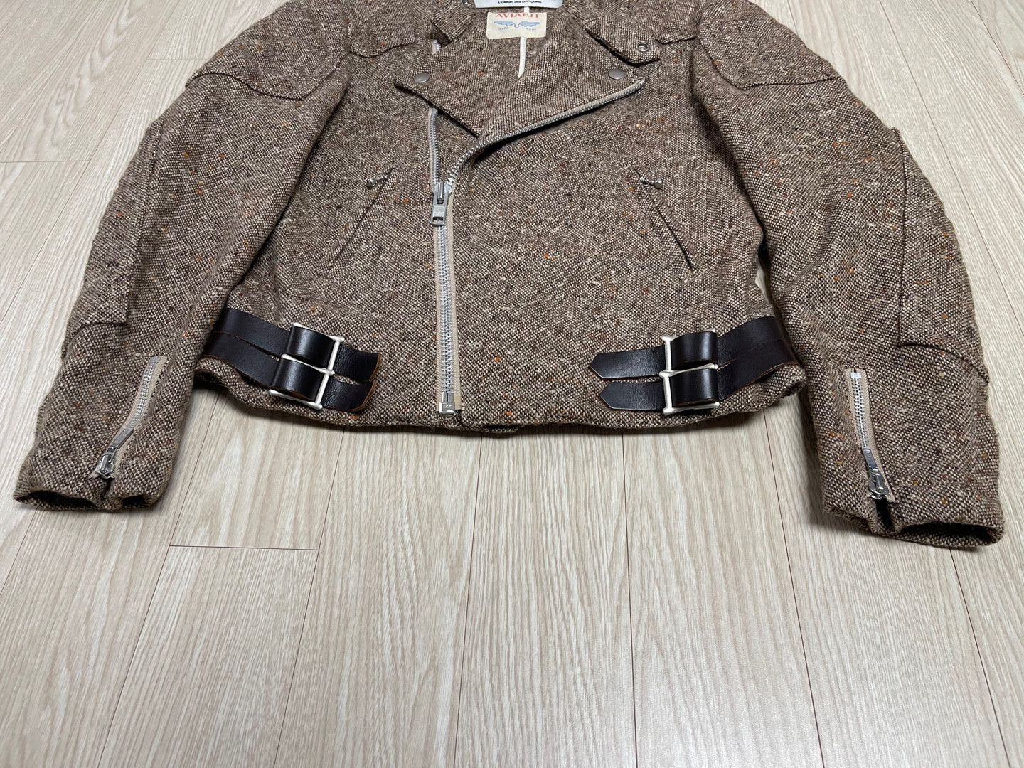 Comme des Garcons × Junya Watanabe × Lewis Leathers Lewis Leathers x JUNYA WATANABE Riders Jacket Size S / US 4 / IT 40 - 4 Thumbnail
