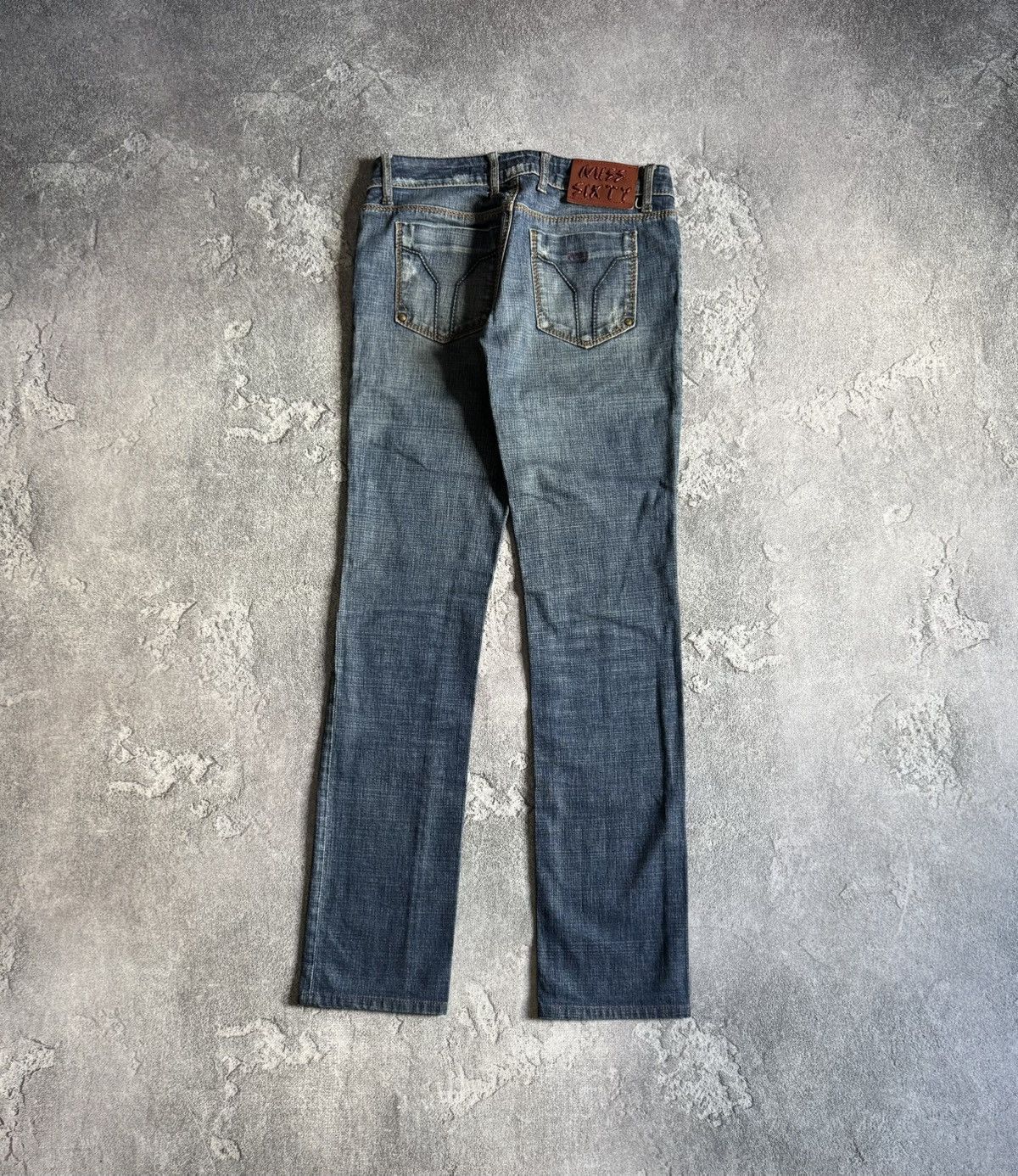 Miss Sixty Miss Sixty Eden 29size avantgarde jeans pants trousers y2k Size 29" - 5 Thumbnail