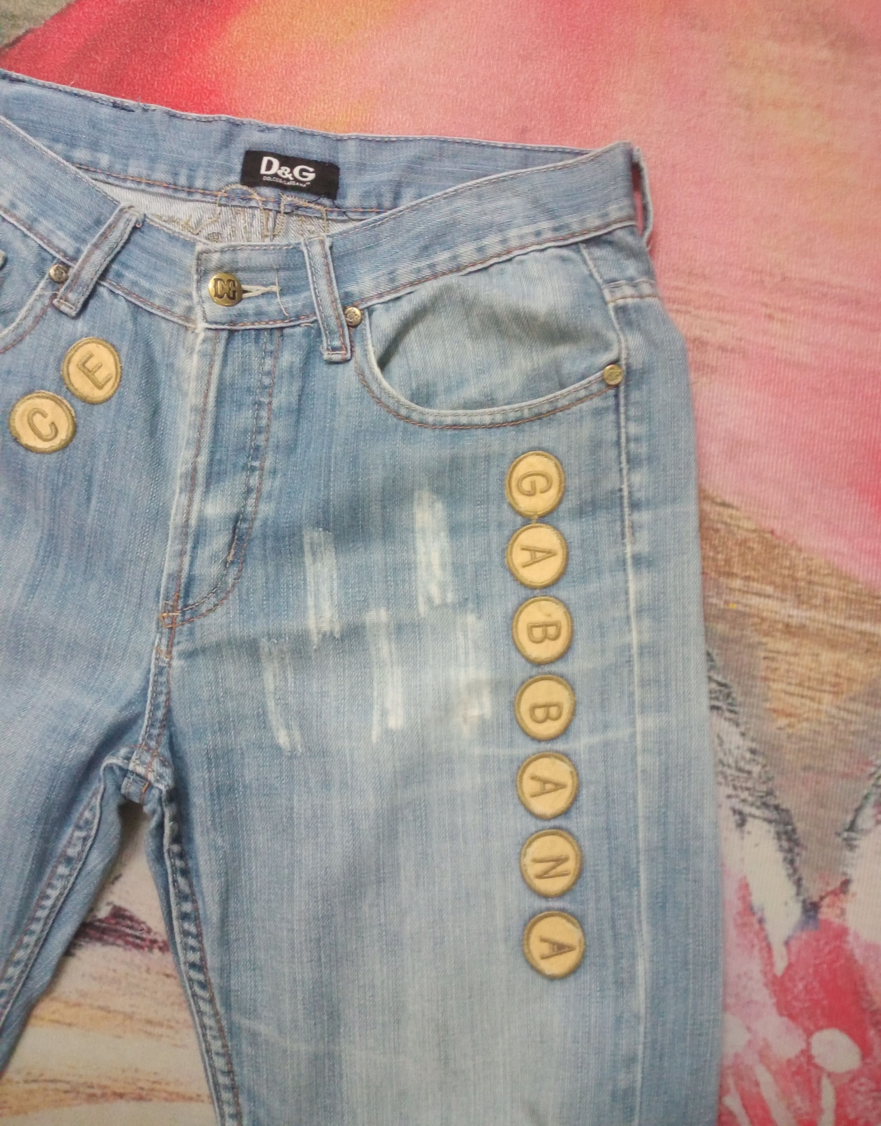 Dolce & Gabbana Vintage Dolce & Gabbana Denim Pants Size US 32 / EU 48 - 5 Thumbnail