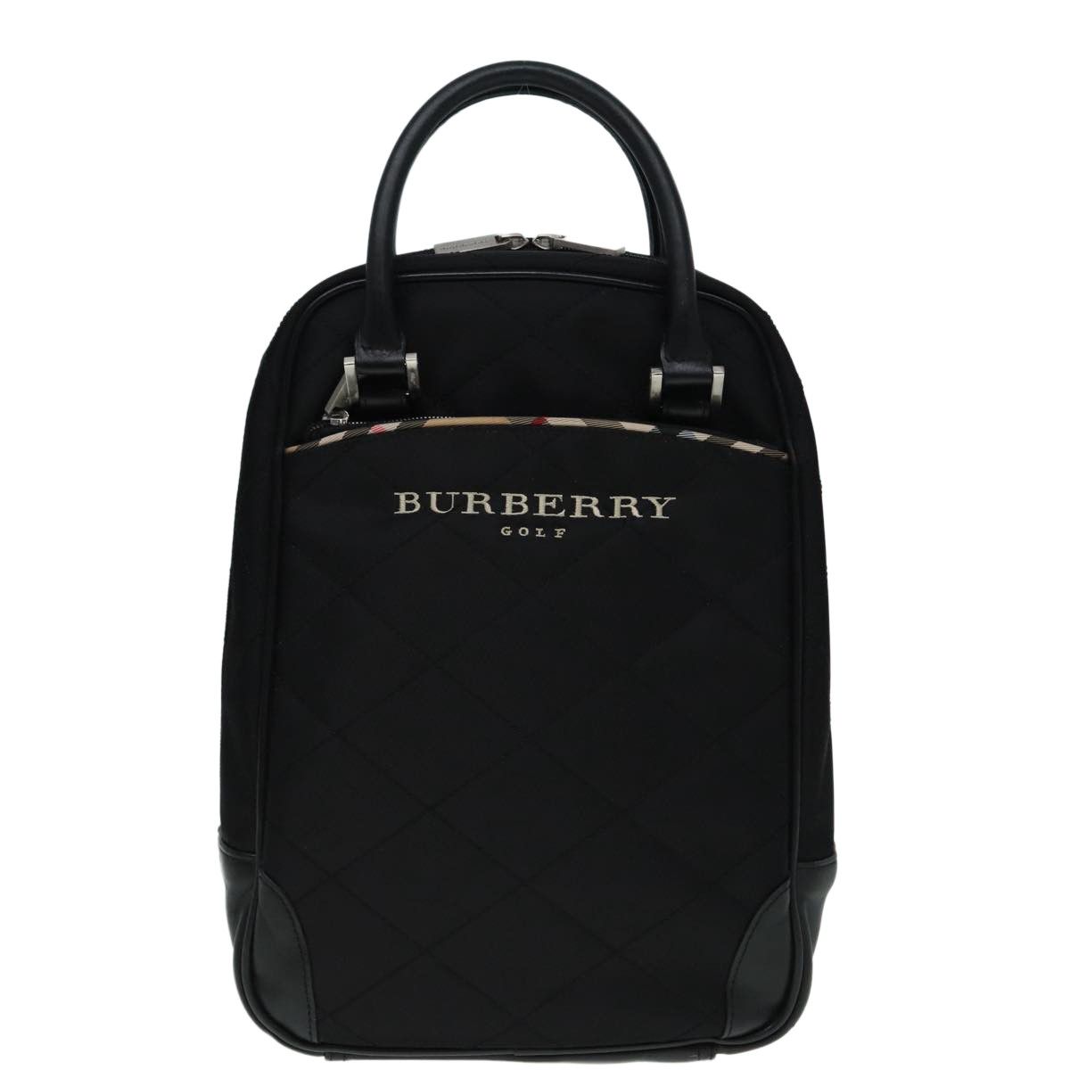 Burberry Black Synthetic Handbag (Pre-Owned) Size ONE SIZE - 1 Thumbnail
