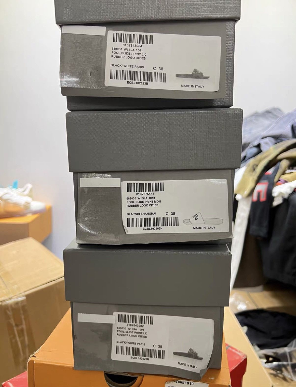 Balenciaga Balenciaga Paris Slide J42 Size US 6.5 / EU 39-40 - 3 Thumbnail