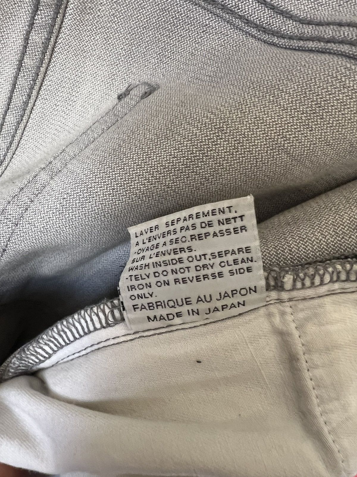 Dior Dior Homme AW09 Waxed Gradient Denim Size US 36 / EU 52 - 8 Thumbnail