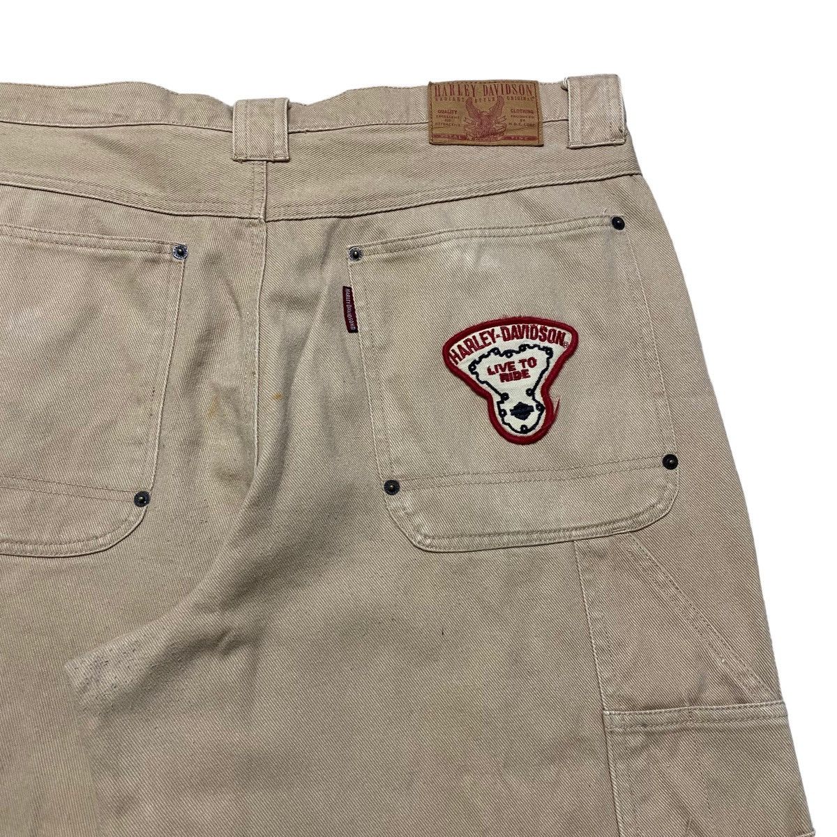 Harley Davidson Vintage Harley Davidson Carpenter Baggy Pants Size US 38 / EU 54 - 9 Thumbnail