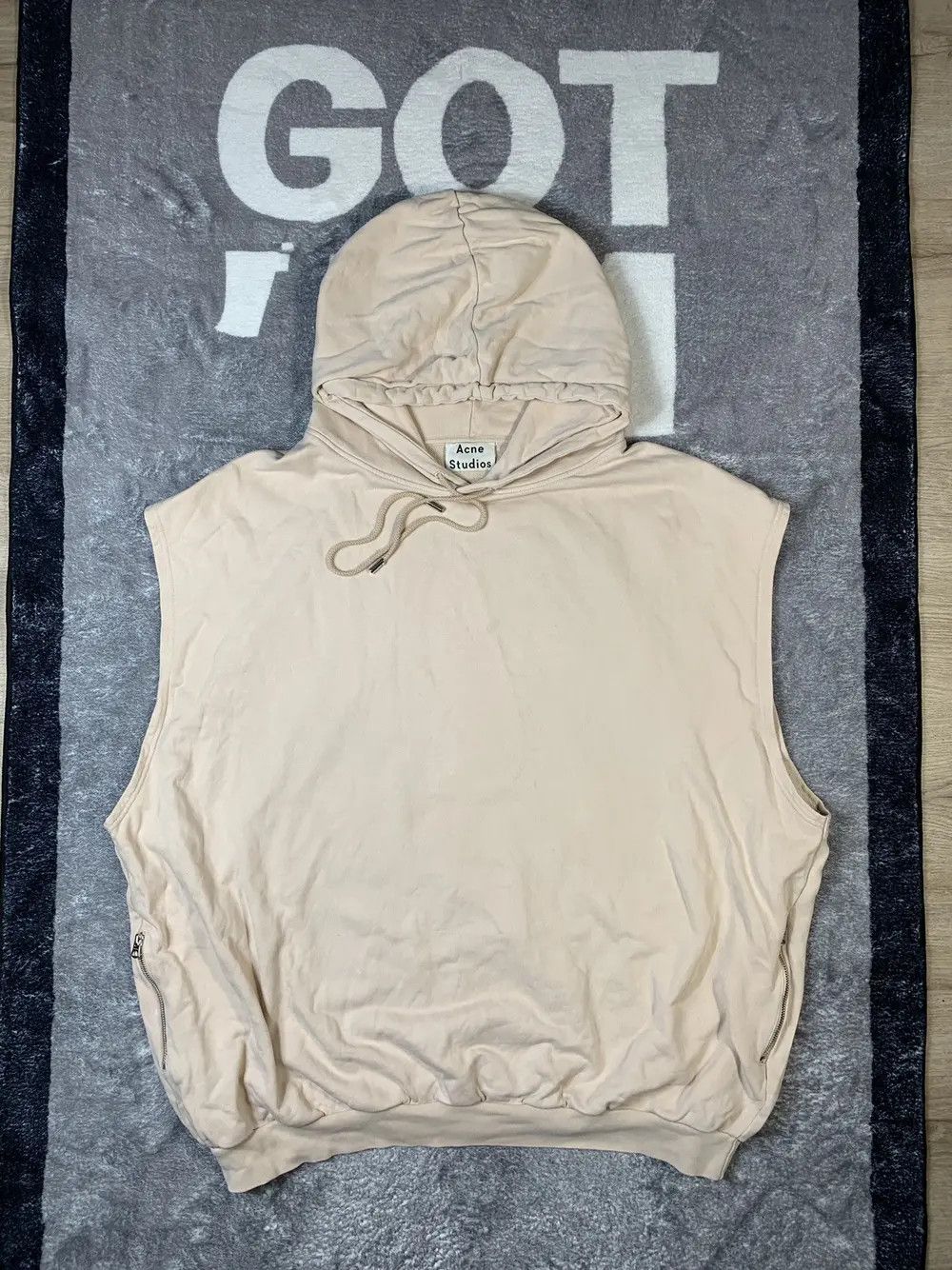 Acne Studios Acne Studios Oversized Sleeveless Hoodie Sweatshirt Hype Size US XL / EU 56 / 4 - 1 Thumbnail