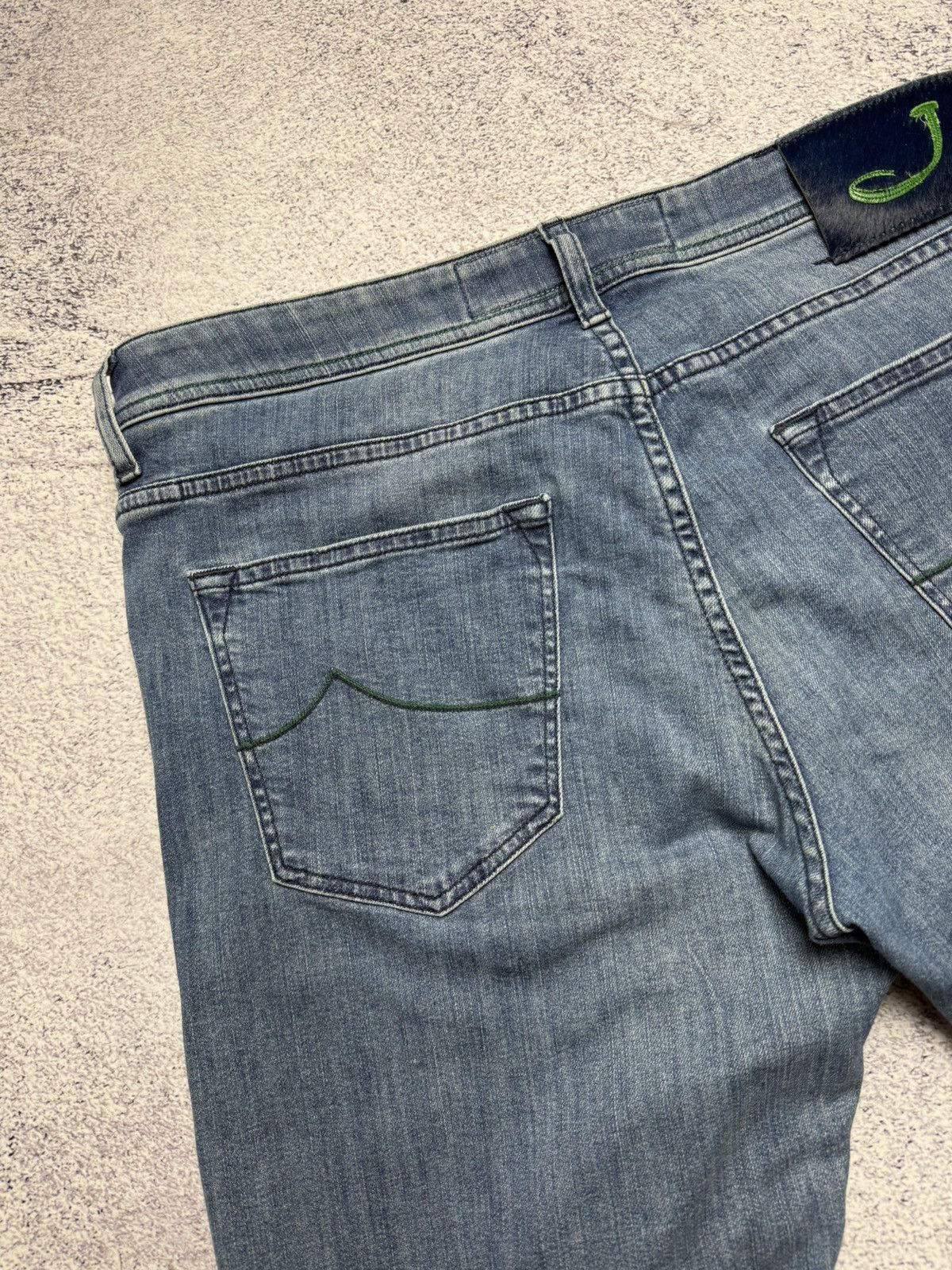 Jacob Cohen Jacob Cohen Jeans Italian Designer Handmade Denim Pants Rare Size US 36 / EU 52 - 6 Thumbnail