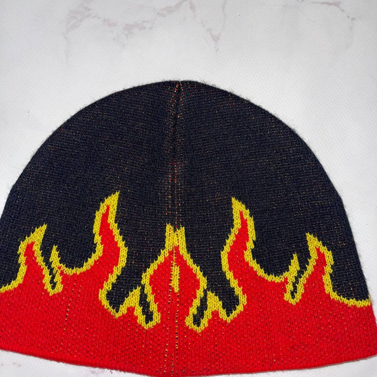 Vintage Vintage Y2K Japanese Style Flame Fire Logo Miz Skate Hat Sk8 Size ONE SIZE - 5 Thumbnail