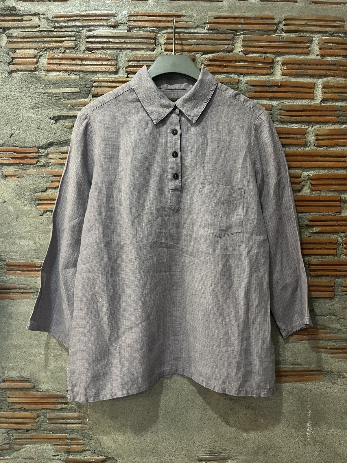 Vintage Vintage Pataloha 100% HEMP Half bottom Shirt Size S / US 4 / IT 40 - 2 Thumbnail