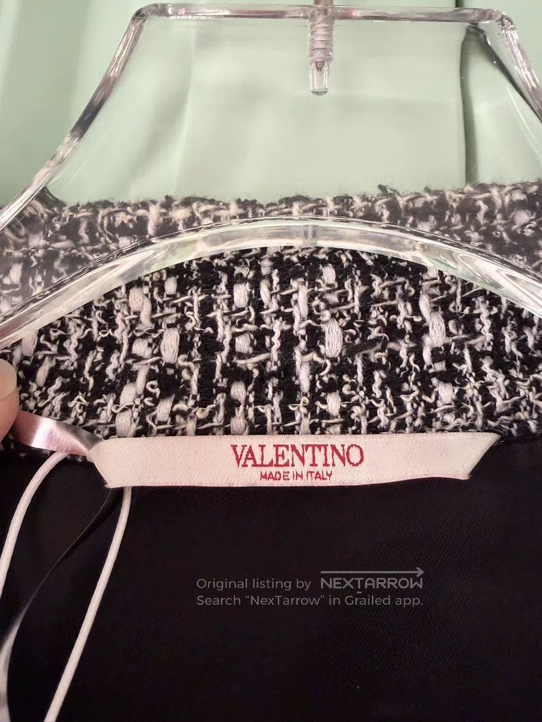 Valentino Valentino Tweed coat Size XS / US 0-2 / IT 36-38 - 6 Thumbnail