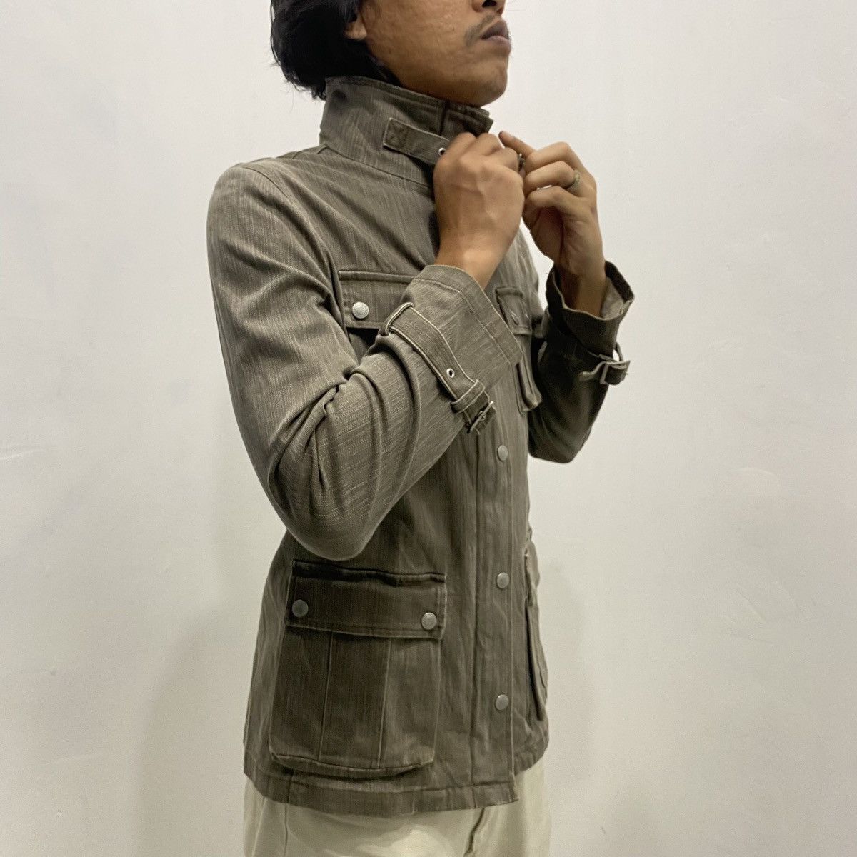 MCM × Vintage VINTAGE MCM JAPAN SERIES DENIM PARKAS JACKET Size M / US 6-8 / IT 42-44 - 4 Thumbnail