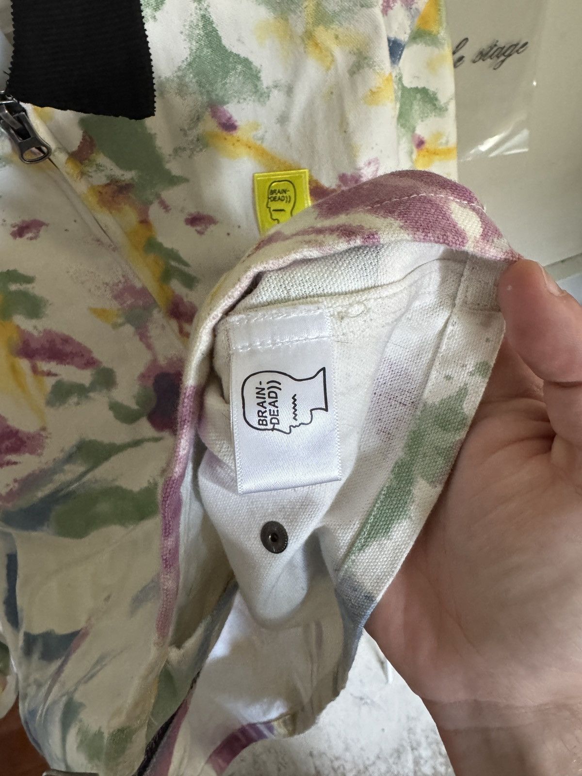 Brain Dead Splatter chore coat Size US M / EU 48-50 / 2 - 4 Thumbnail