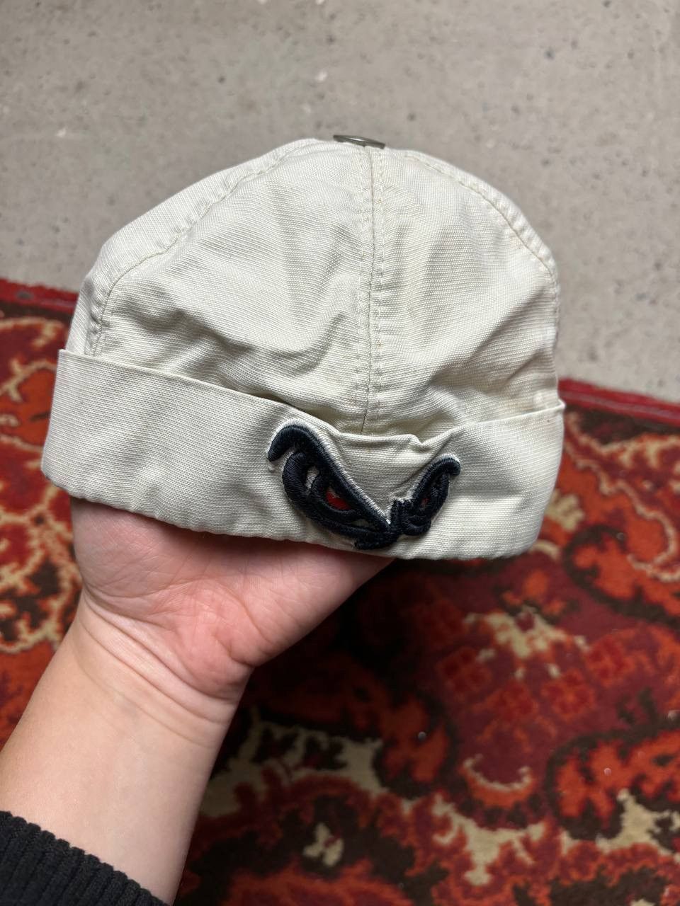 No Fear × Vintage Vintage Y2K No Fear Embroidered Eyes Logo No Visor Cap Size ONE SIZE - 1 Thumbnail